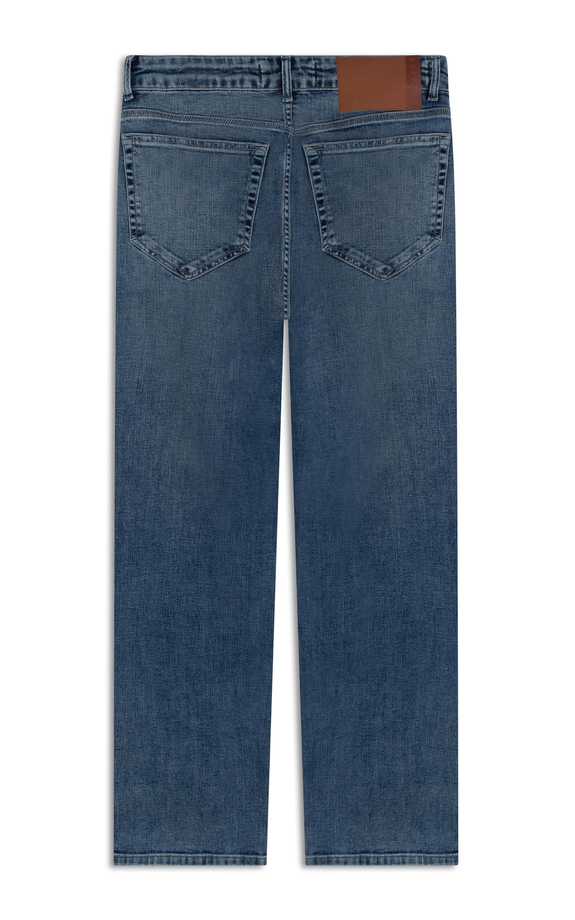 Calça Visco Indigo Tradicional Matheus 2163-Lav.Claro C/ Luva