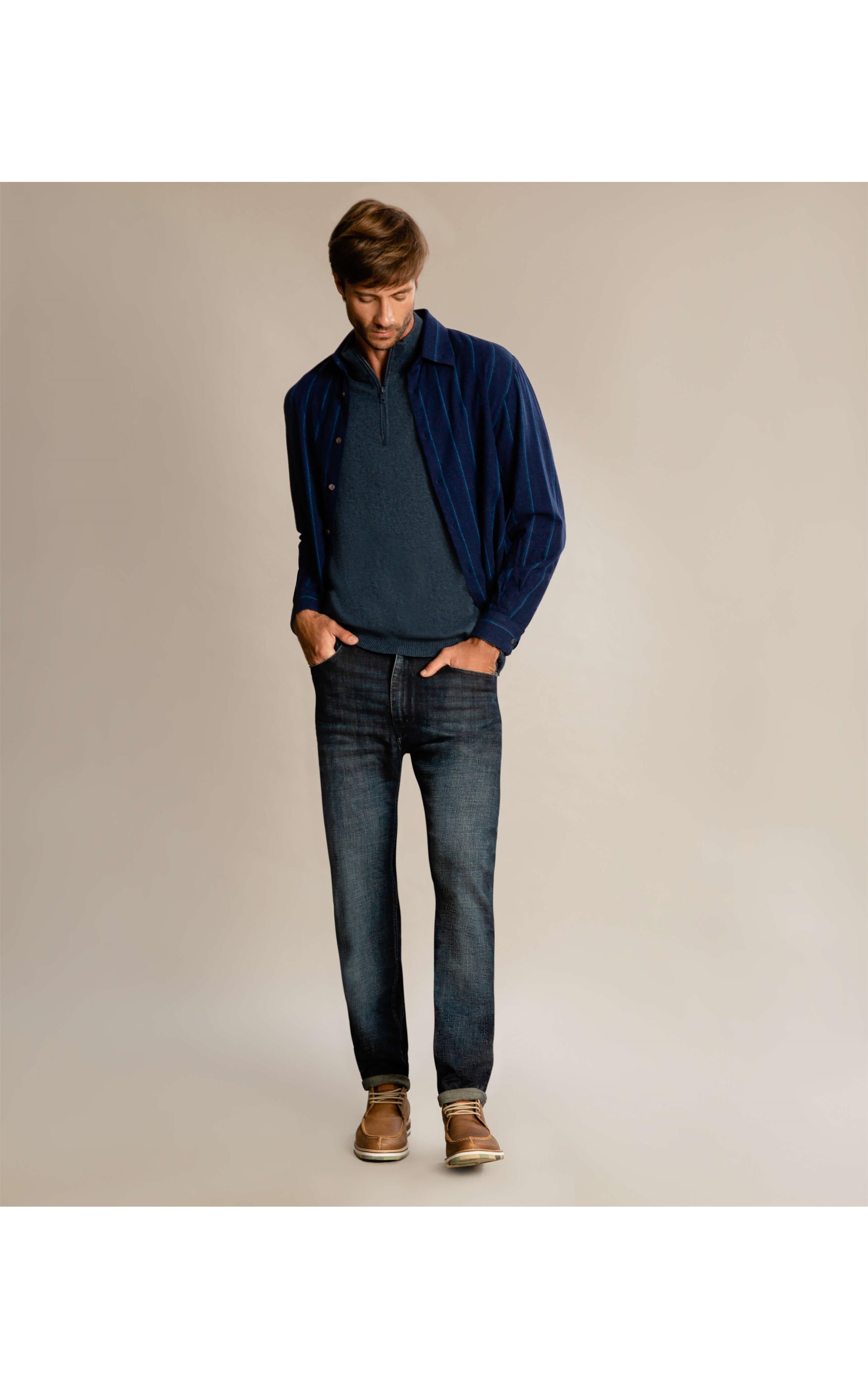 Calça Visco Indigo Tradicional Miguel                                         