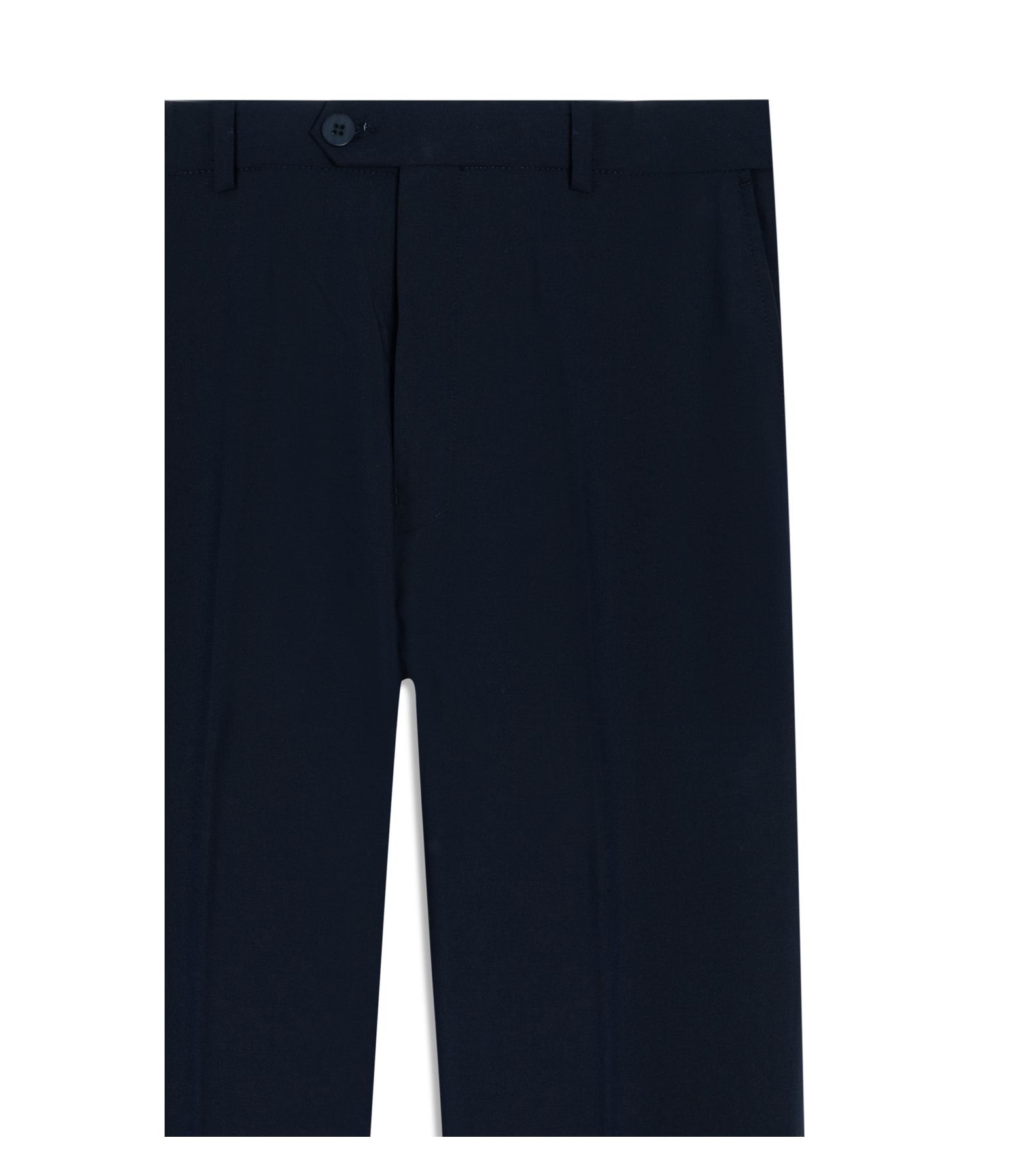 Calca Wool Blend Pratt Dark Navy
