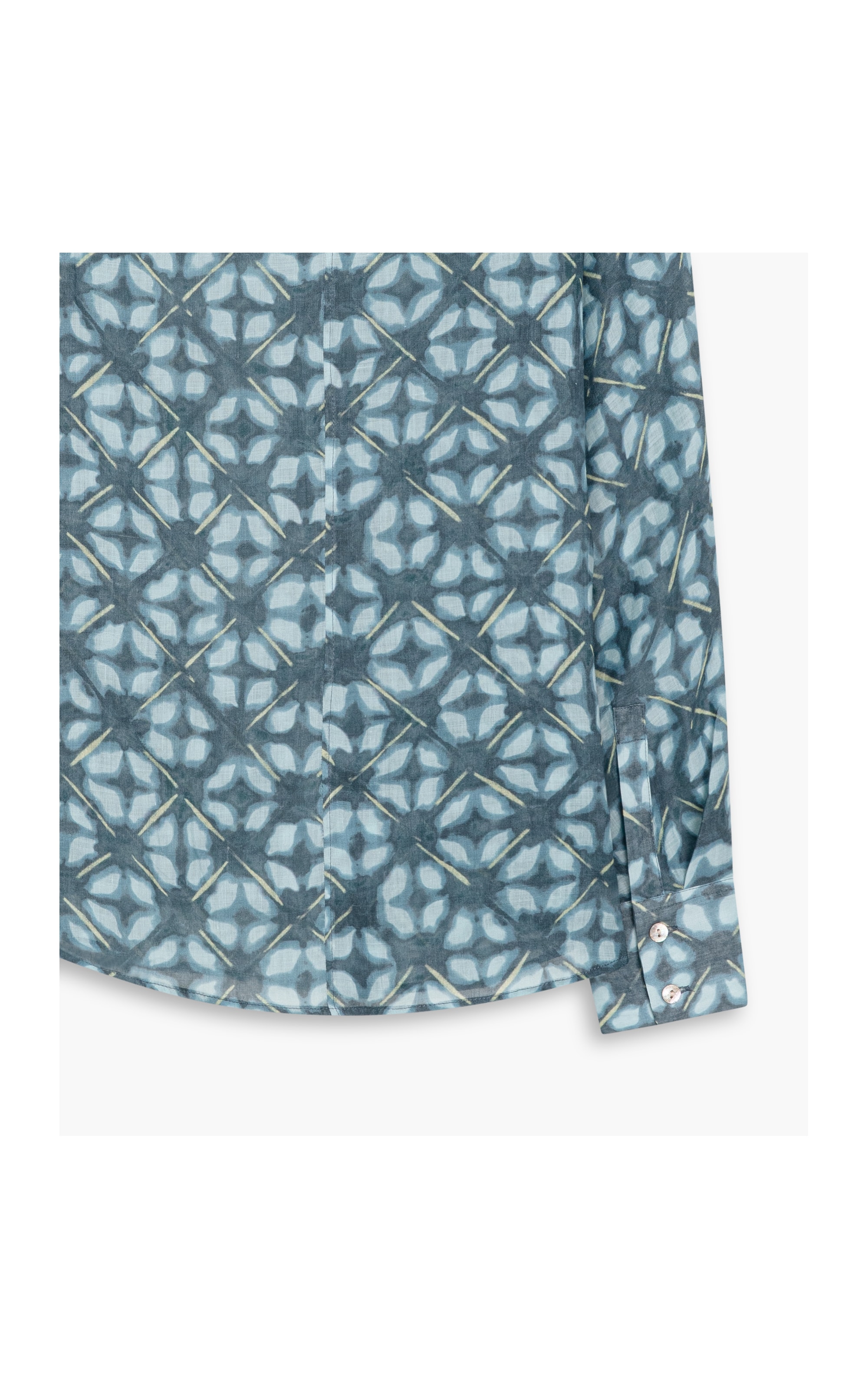 Camisa Akira Shibori Verde
