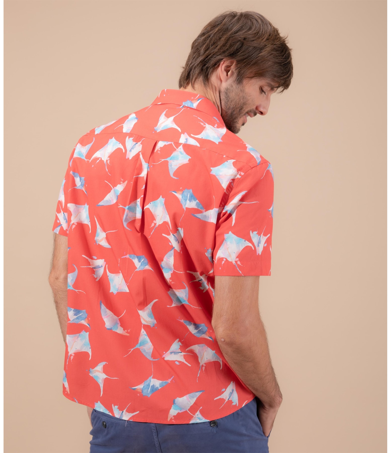 Camisa Algodão Estampada Arraia Mc Melancia