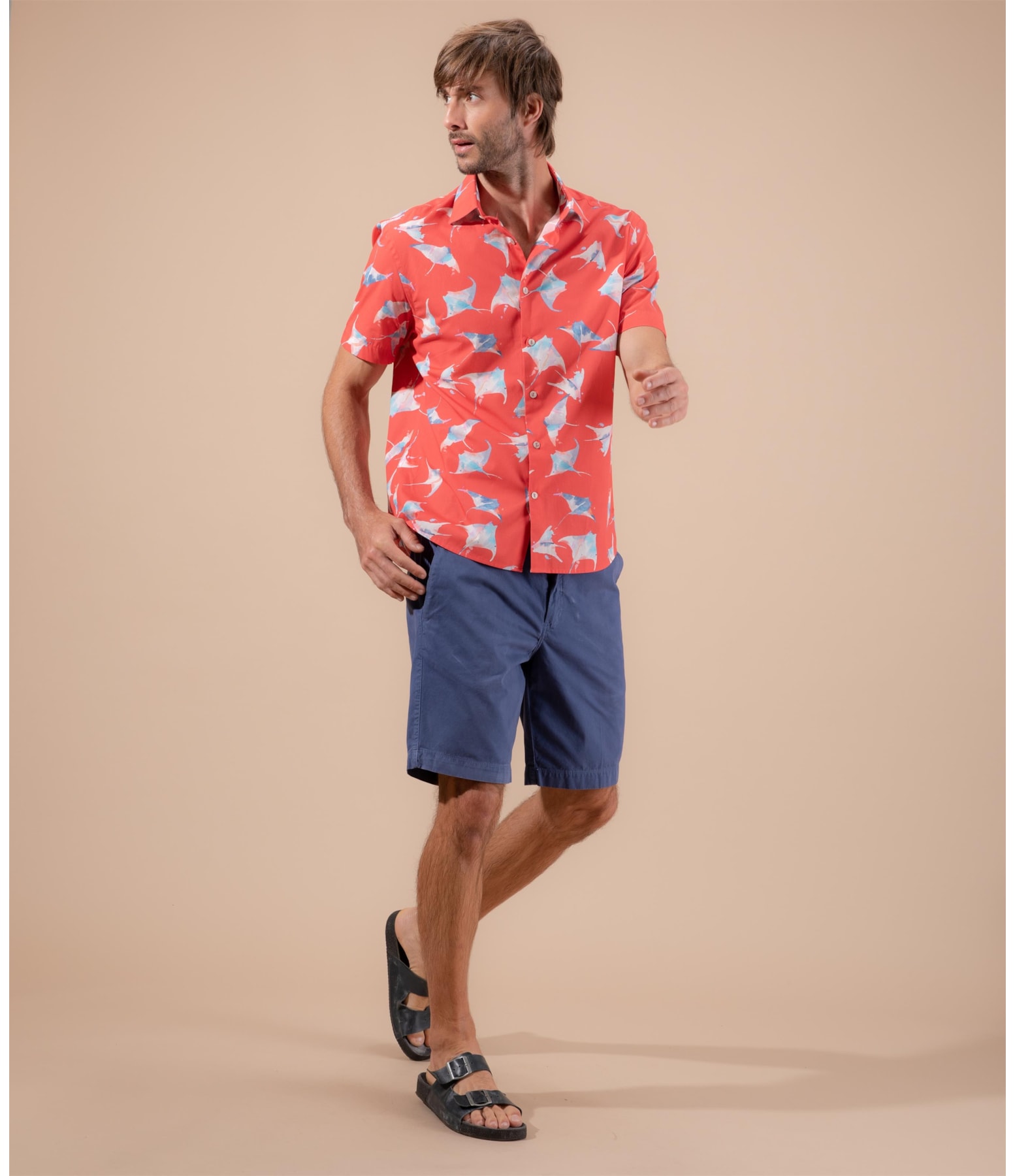 Camisa Algodão Estampada Arraia Mc Melancia