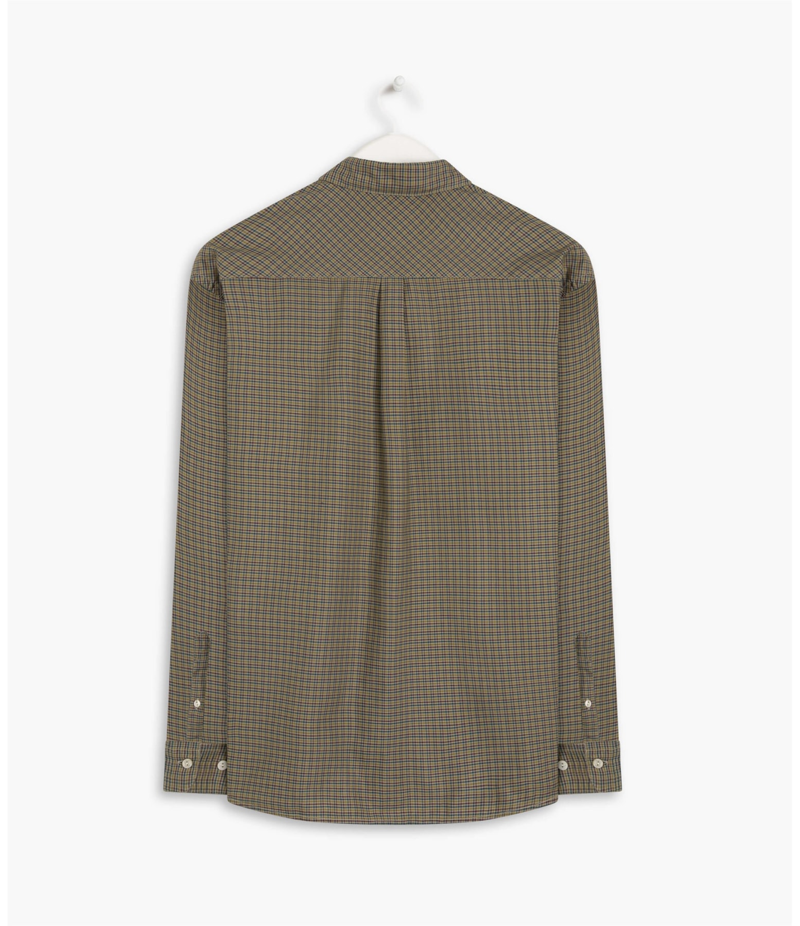 Camisa Algodão Xadrez Charlie Bd Ml Tabaco