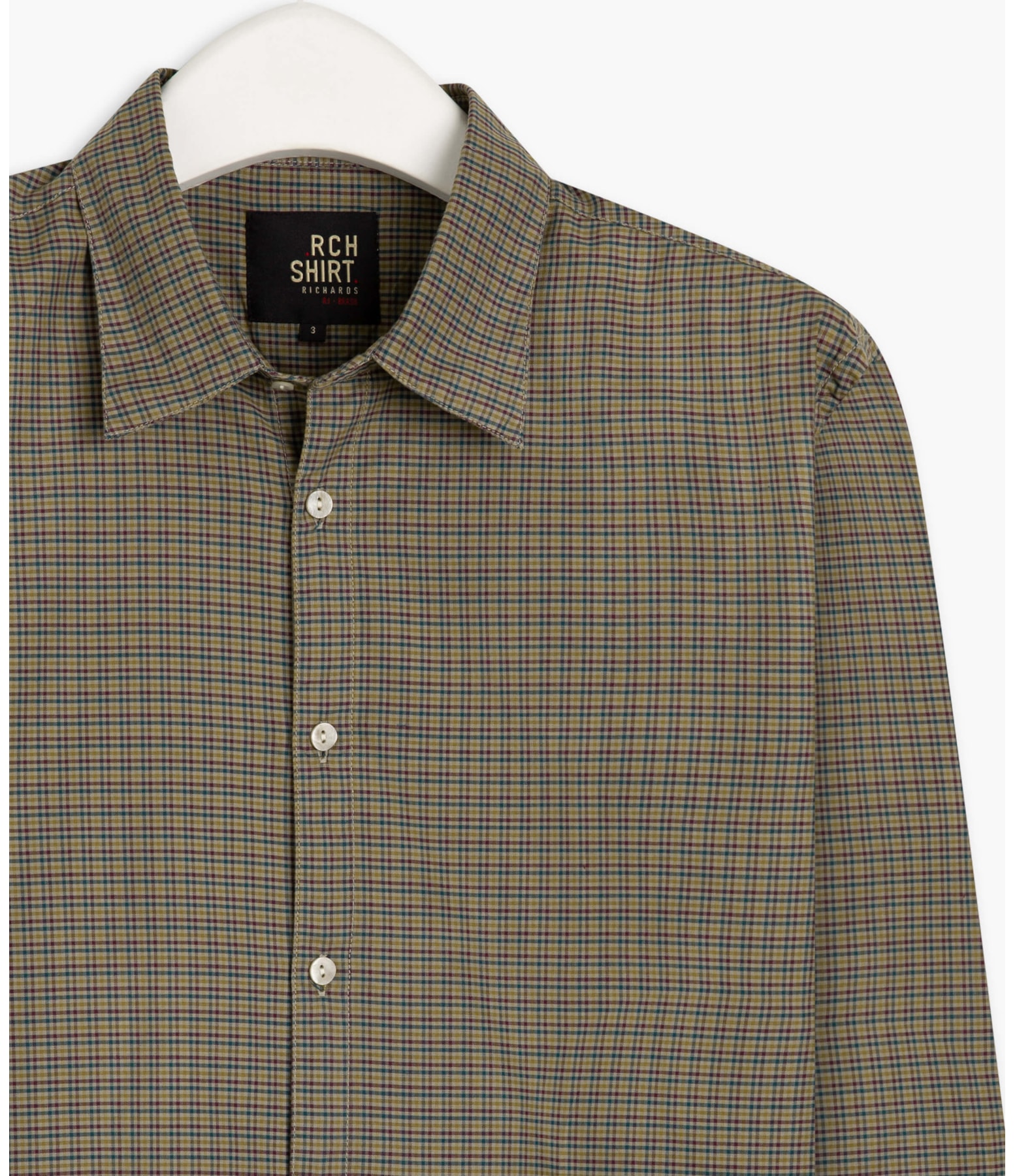 Camisa Algodão Xadrez Charlie Bd Ml Tabaco