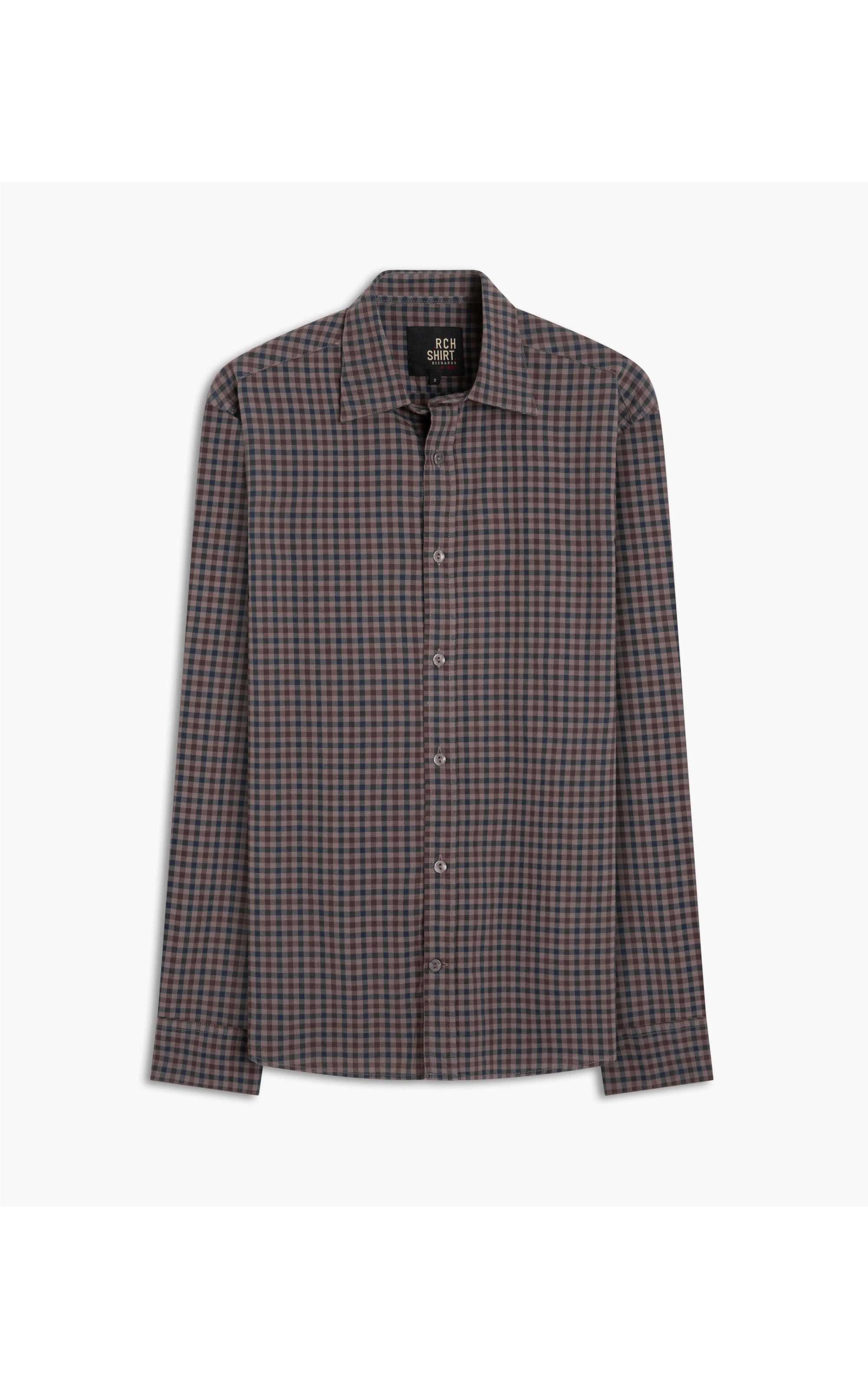 Camisa Algodão Xadrez Dionisio Grafite