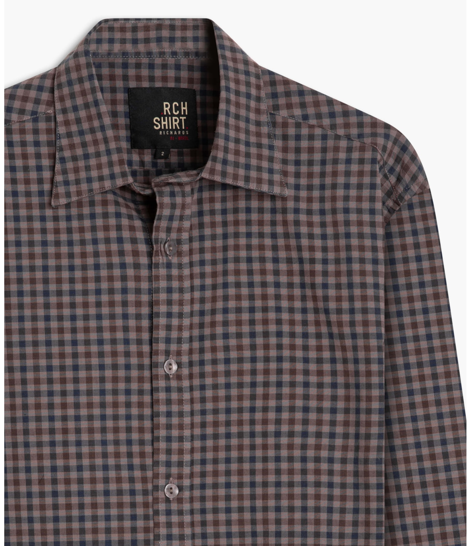 Camisa Algodão Xadrez Dionisio Grafite