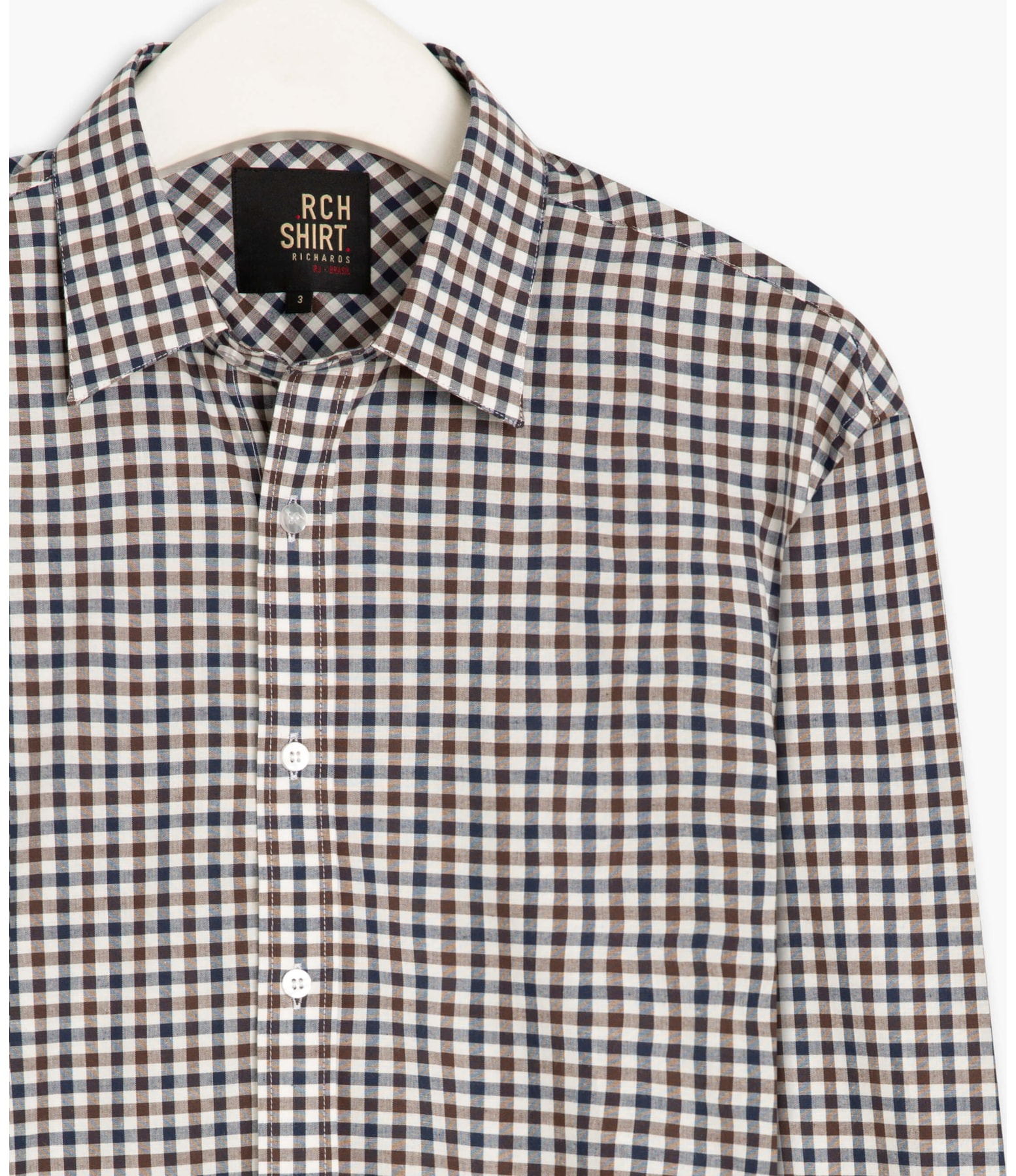Camisa Algodão Xadrez Dionisio Marinho
