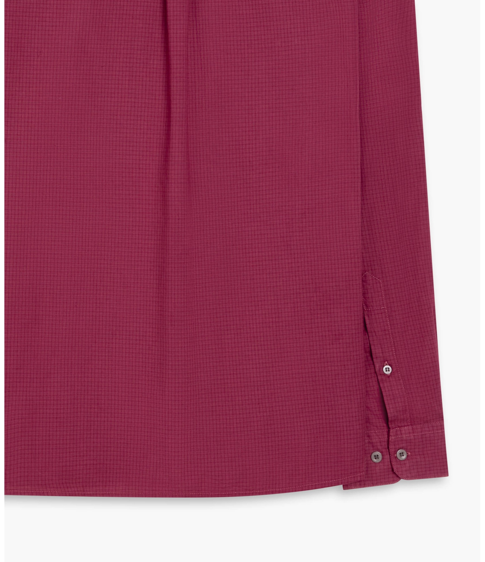 Camisa Algodão Xadrez Nick Ml Bordeaux