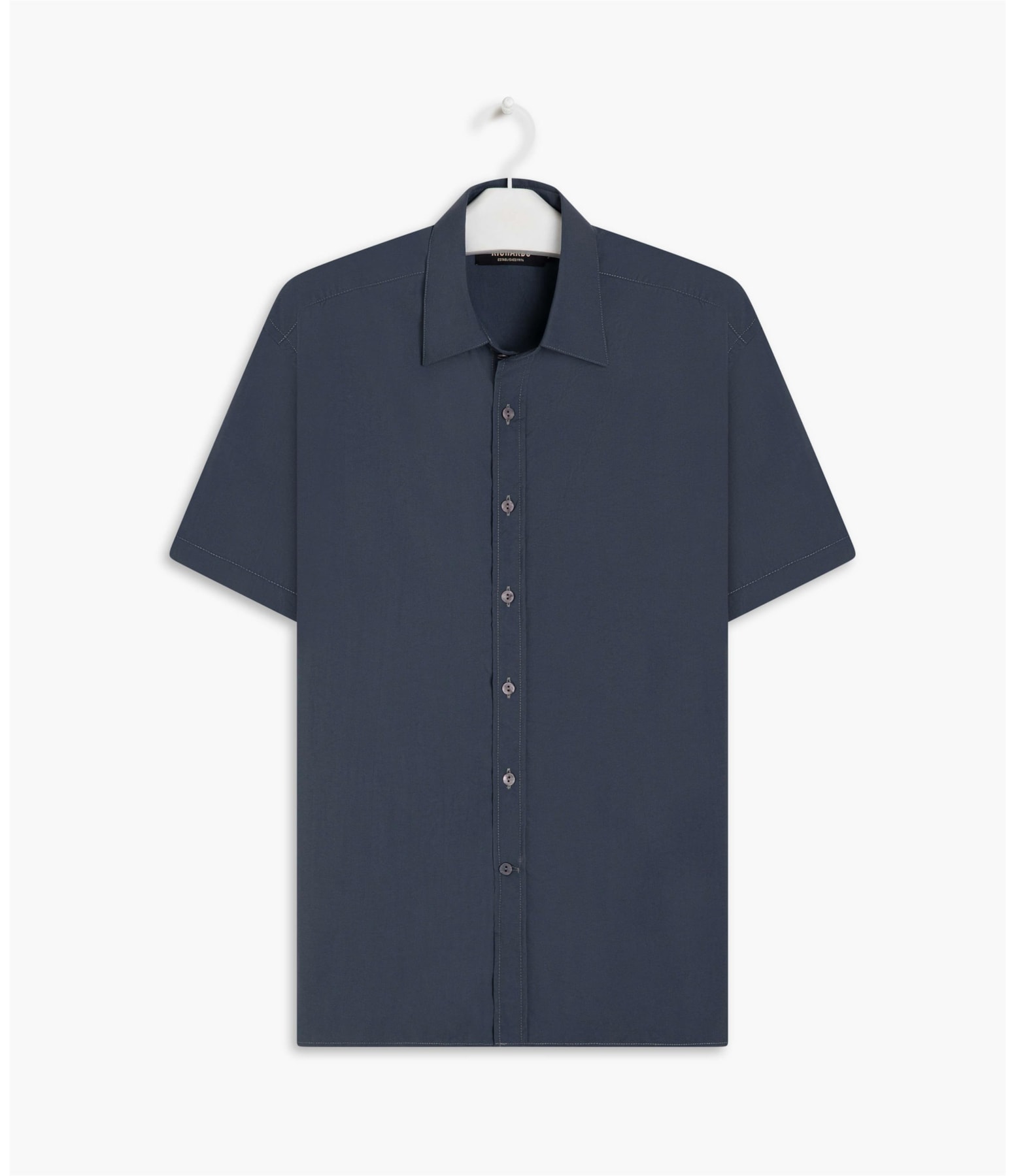 Camisa Amni Mc  Cinza Claro