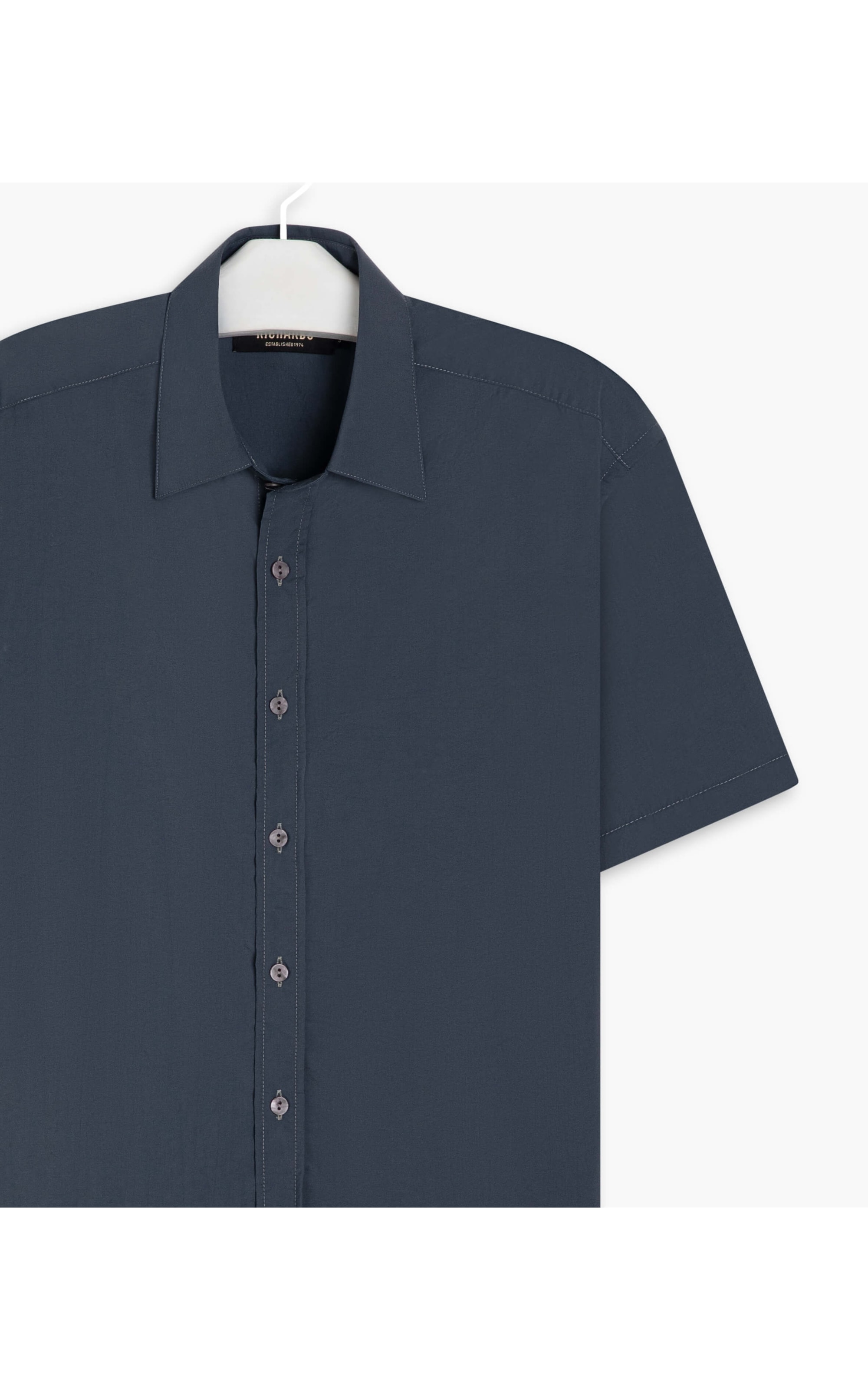 Camisa Amni Mc  Cinza Claro