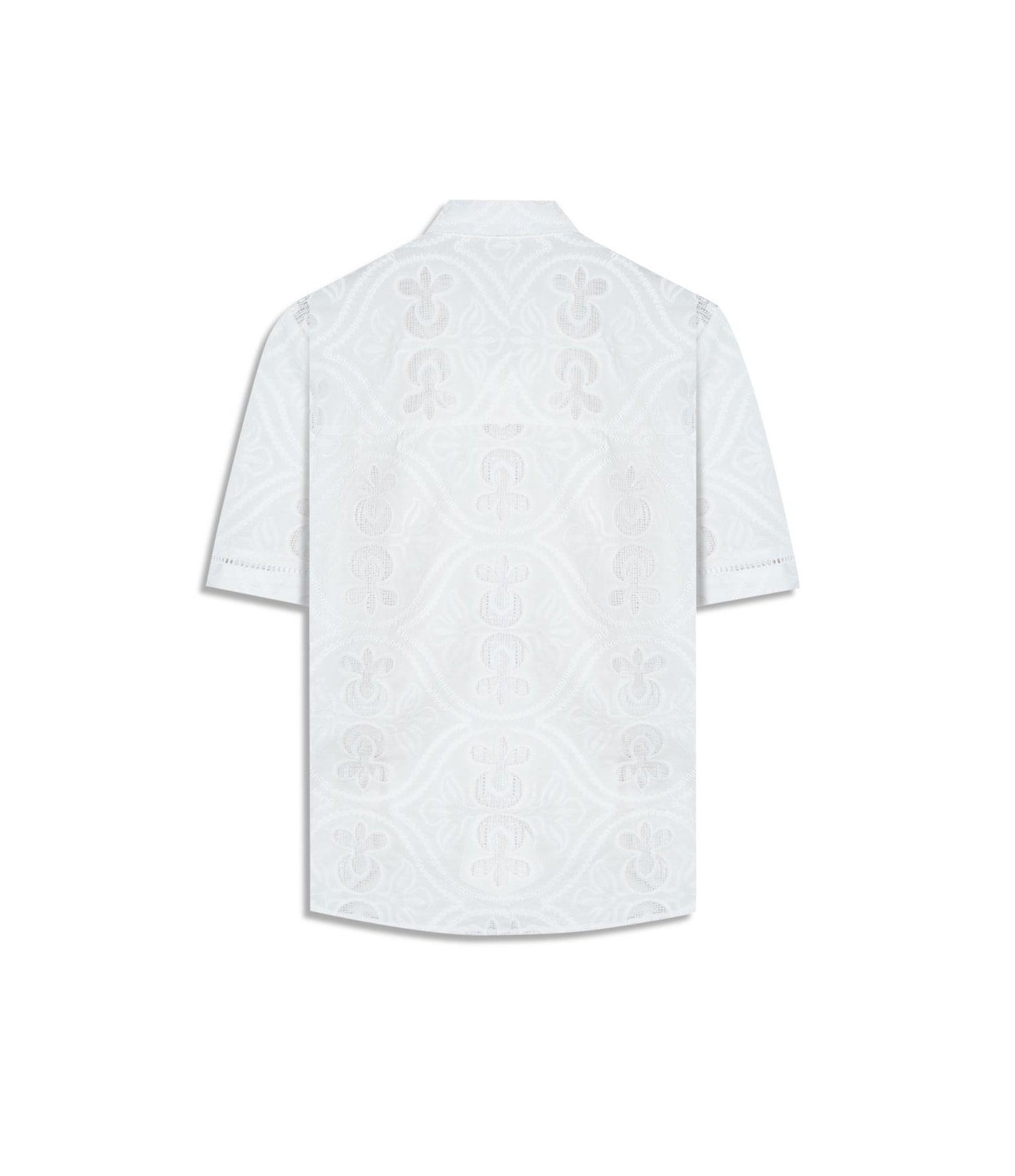 Camisa Amora Laise Algodao Off White