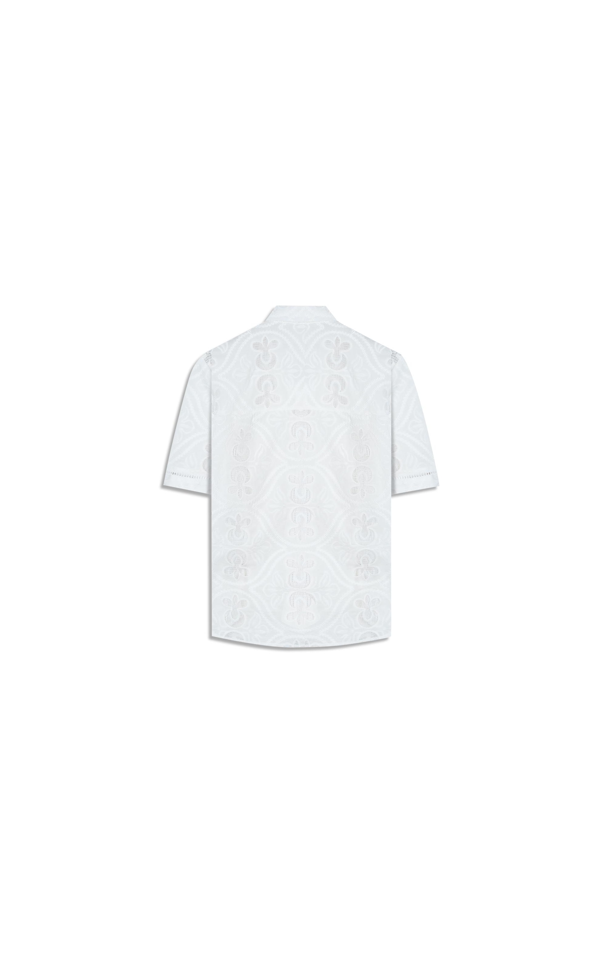 Camisa Amora Laise Algodao Off White