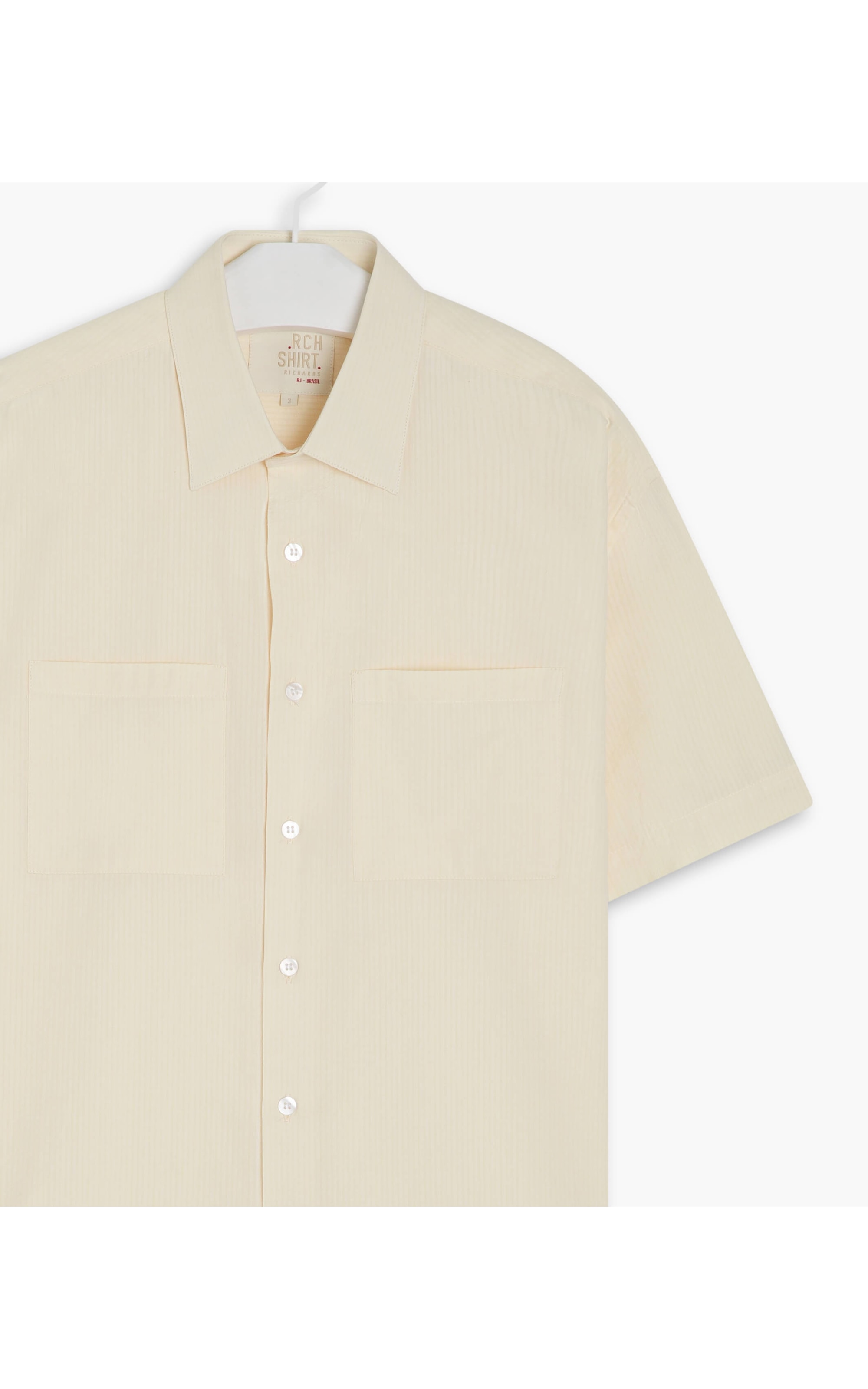 Camisa Ana Ruga Square Amarelo