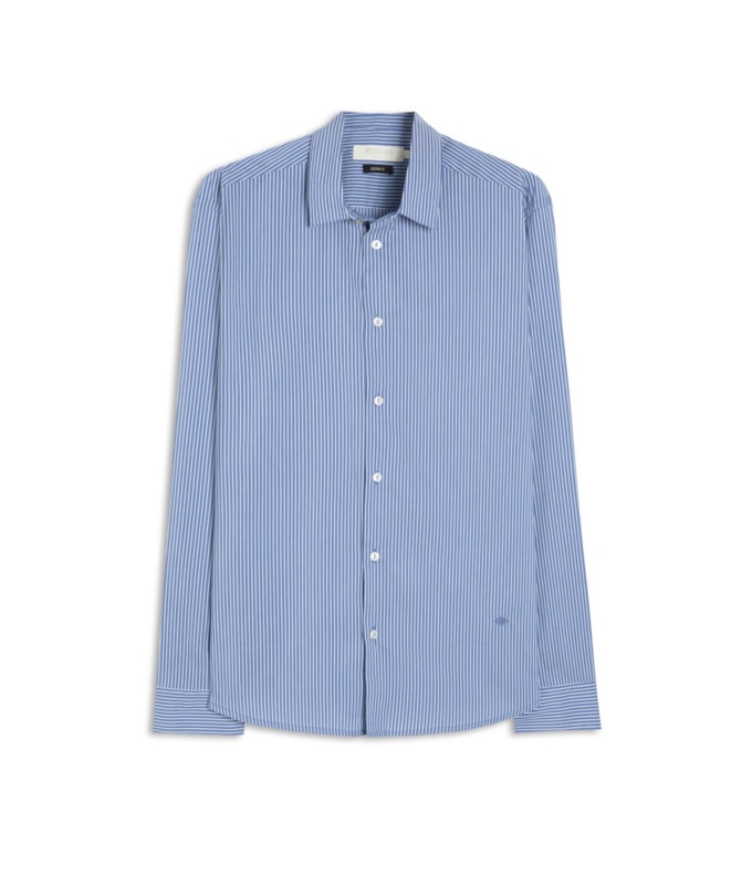 Camisa André Ft Tech Ml Azul Pervante