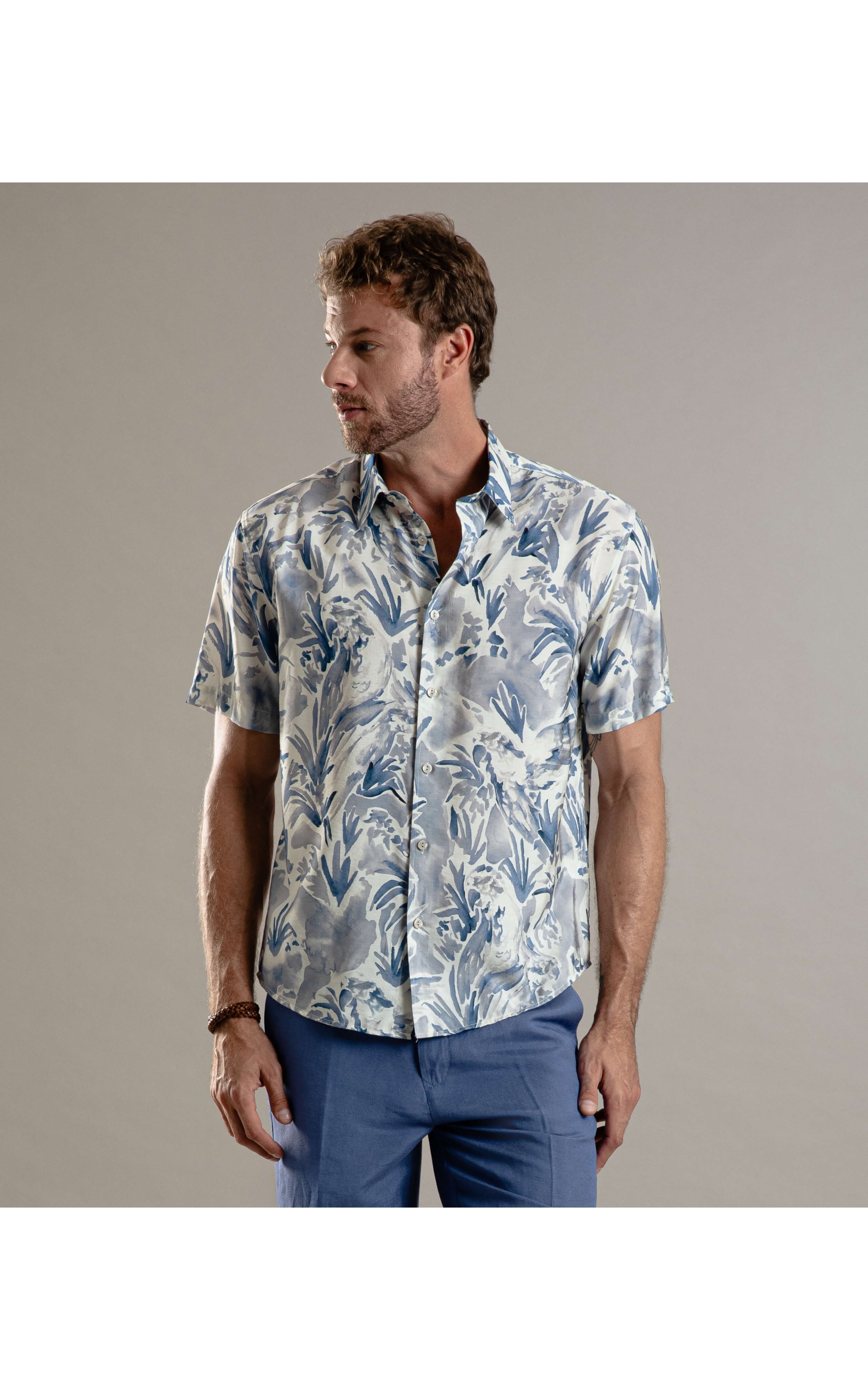 Camisa Araras Marinho