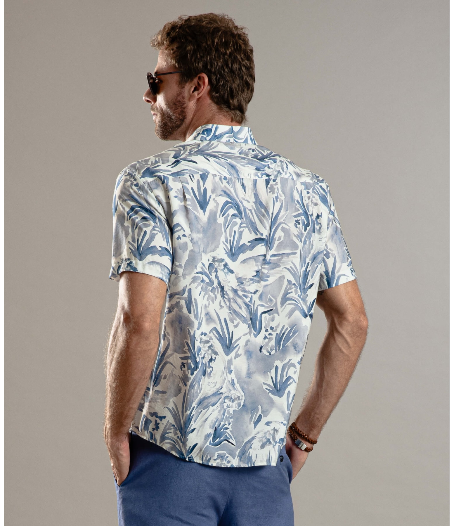 Camisa Araras Marinho