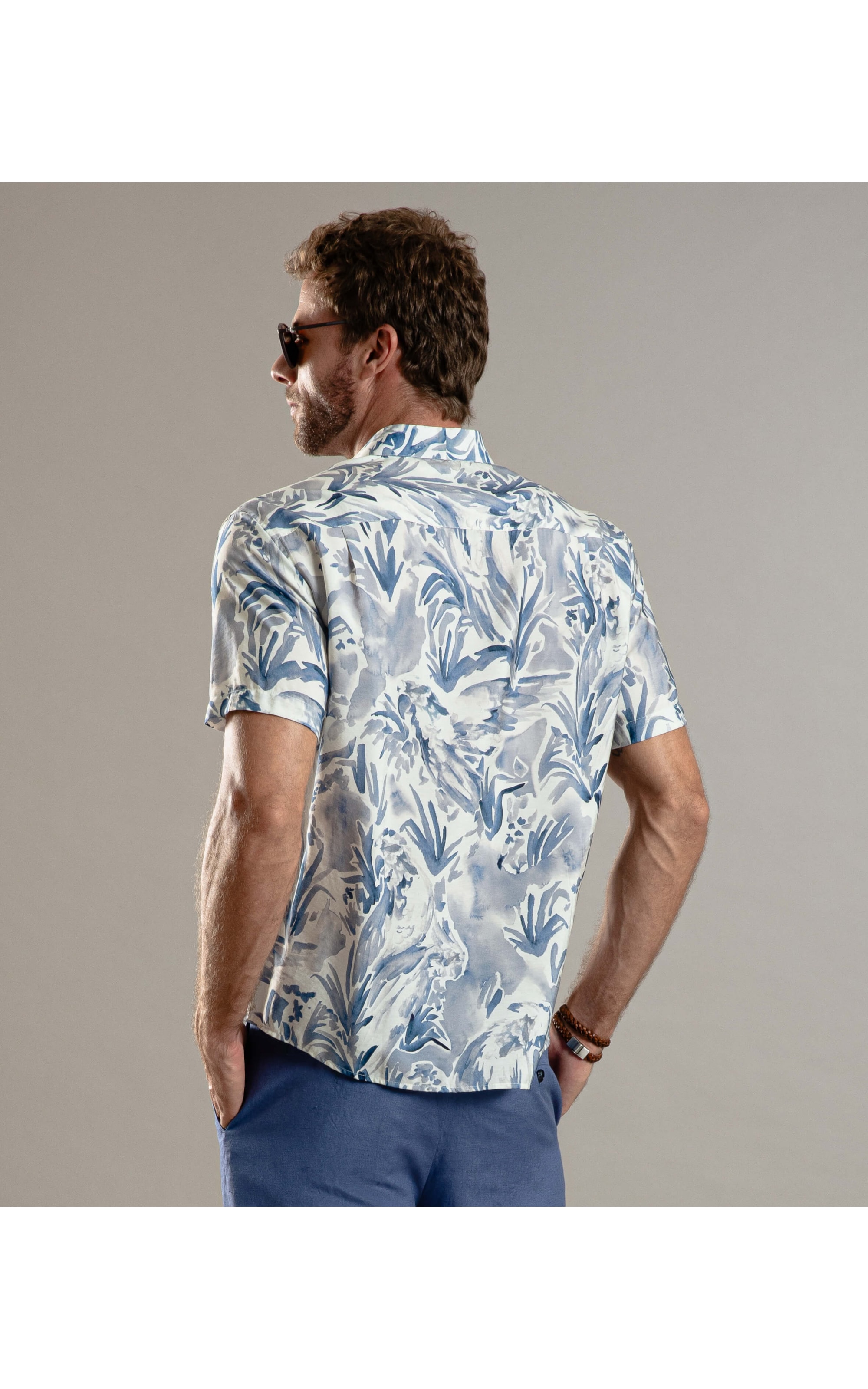 Camisa Araras Marinho