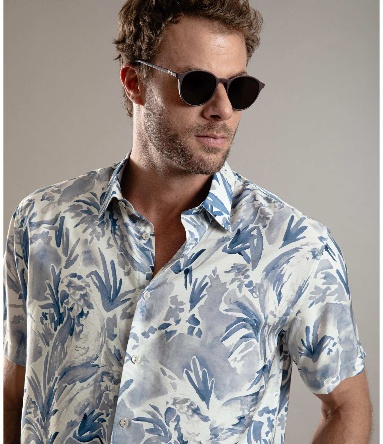 Camisa Araras Marinho