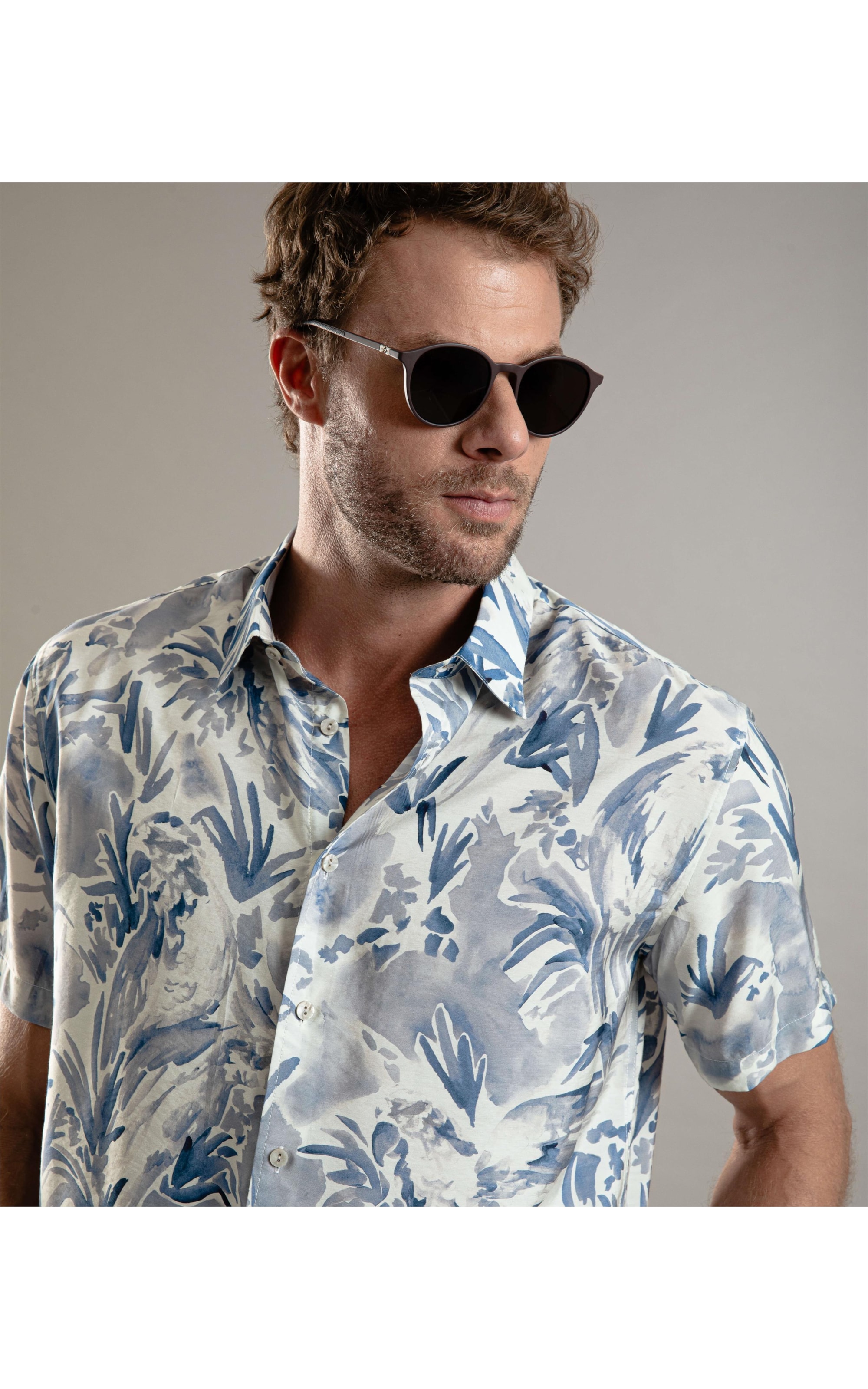 Camisa Araras Marinho