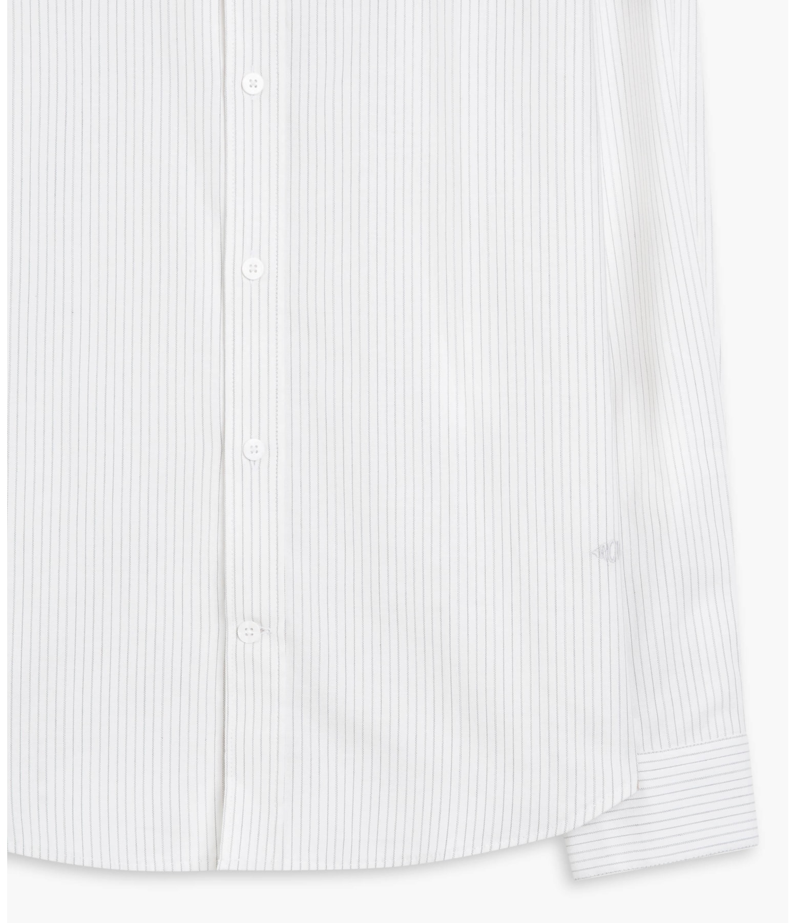 Camisa Augusto Traveller Listrada Ml Silver Gray