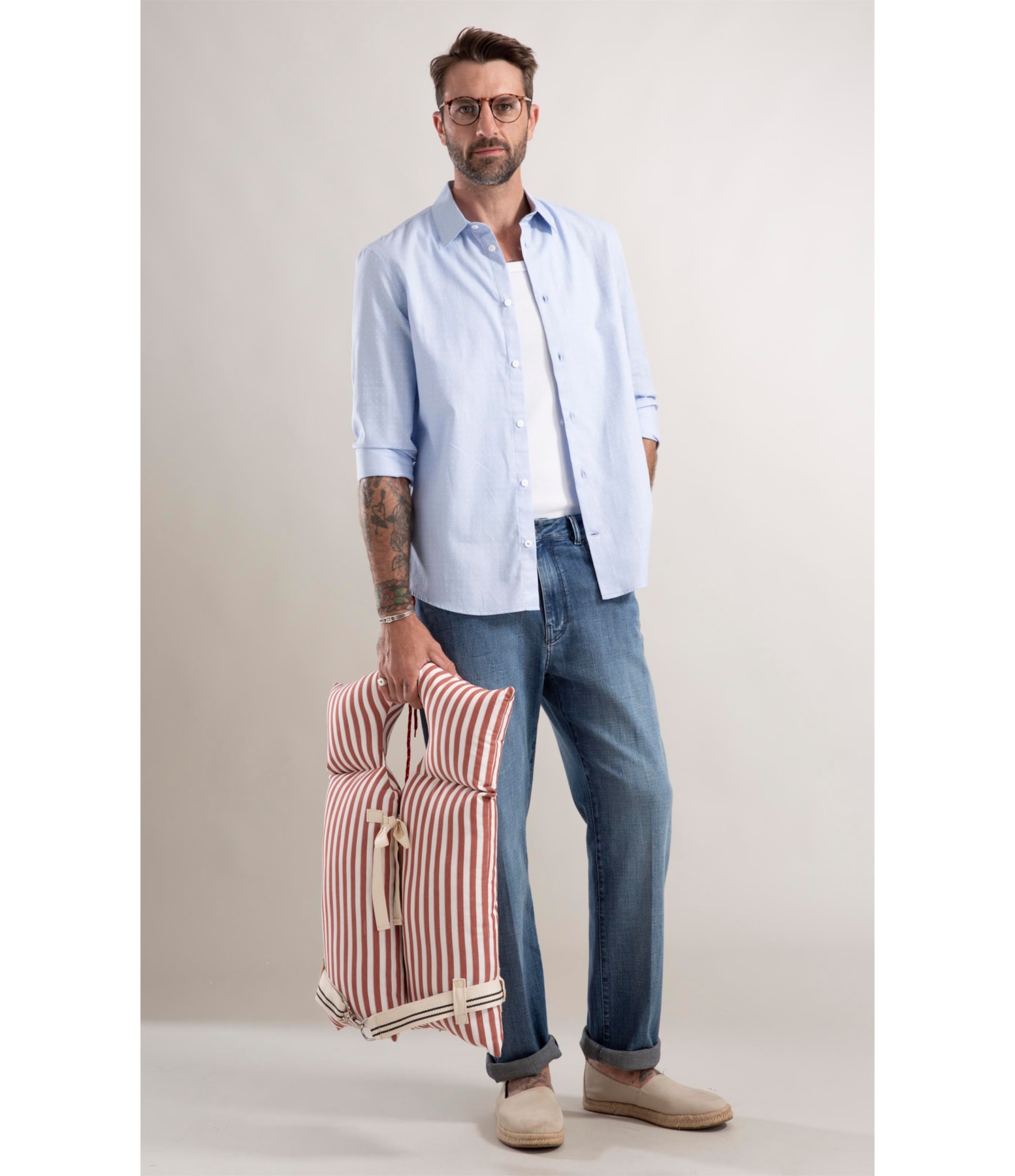 Camisa Azul Claro