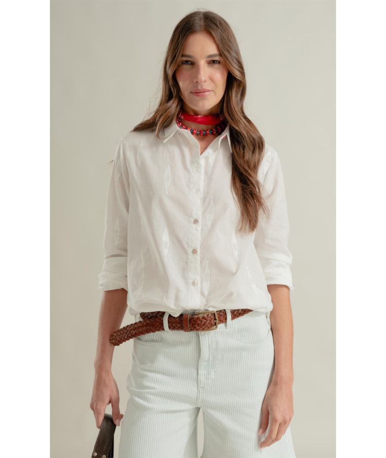 Camisa Beatrice Sardines Off White