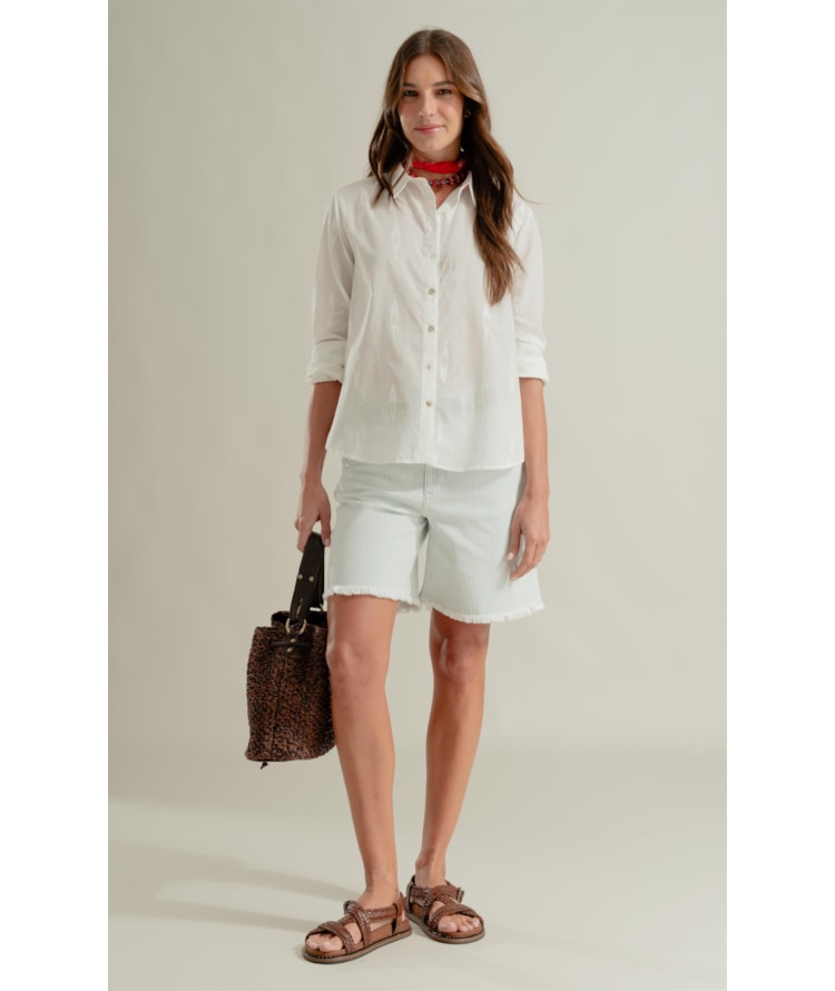 Camisa Beatrice Sardines Off White