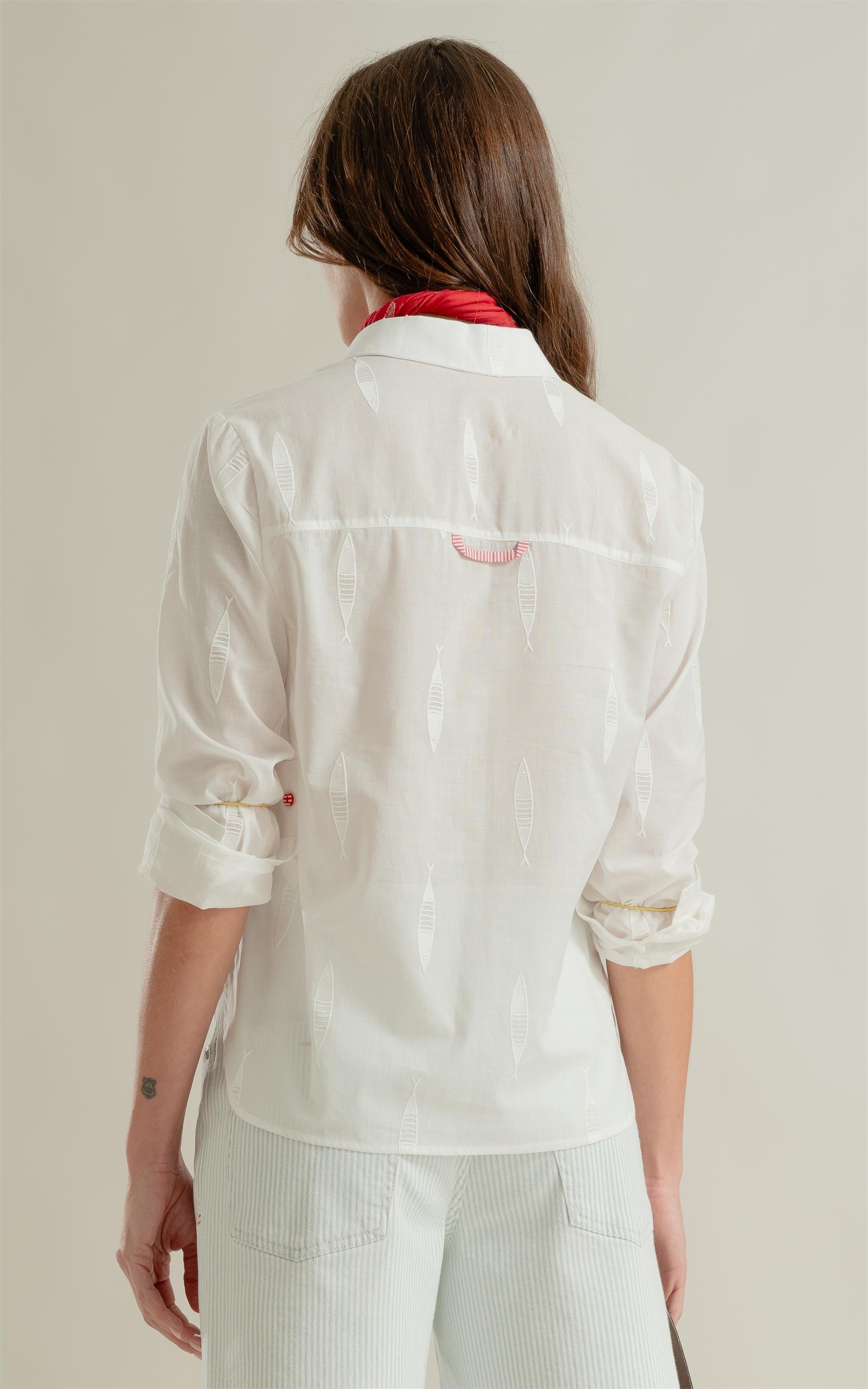 Camisa Beatrice Sardines Off White