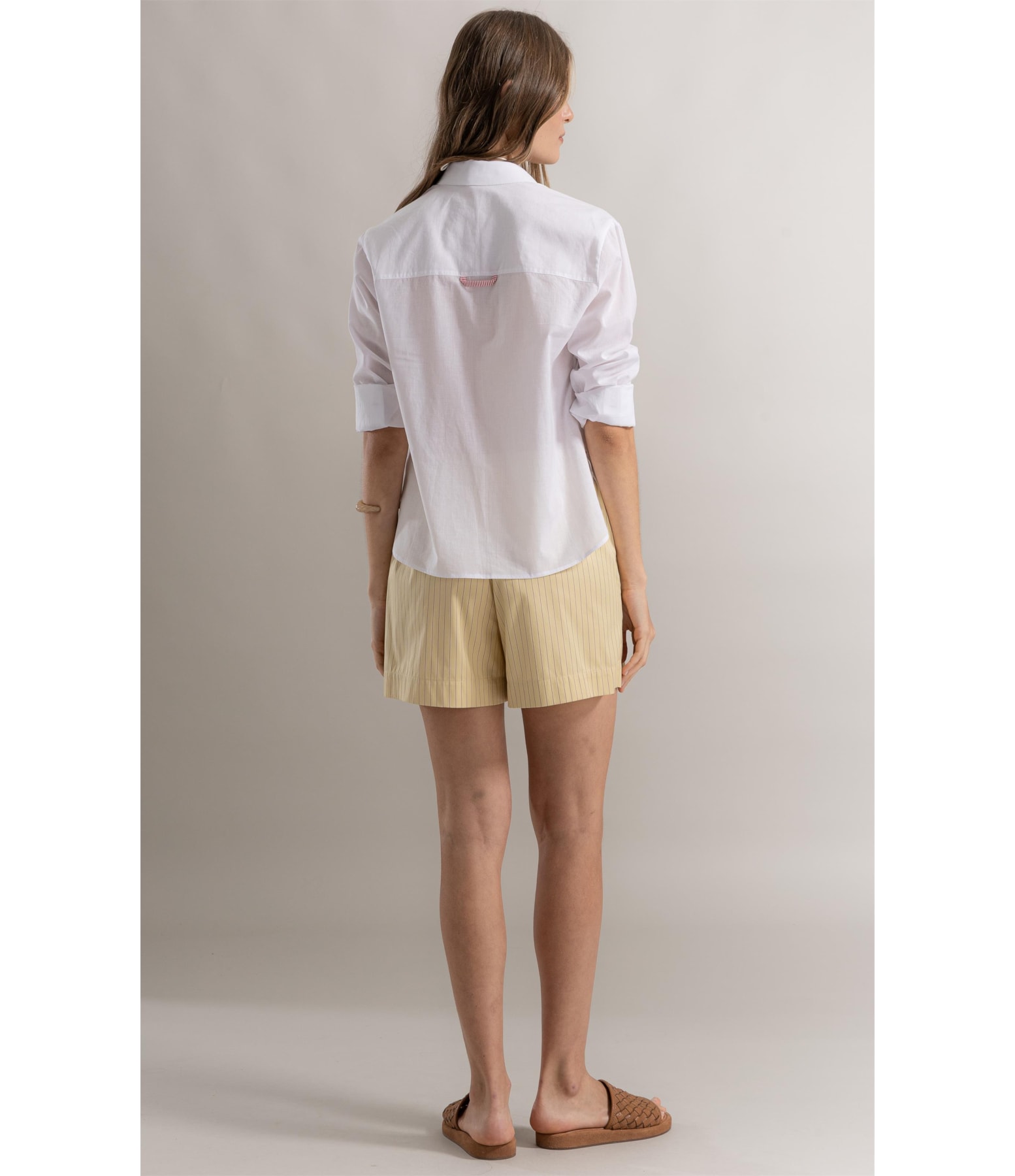 Camisa Beatrice Voil Branco