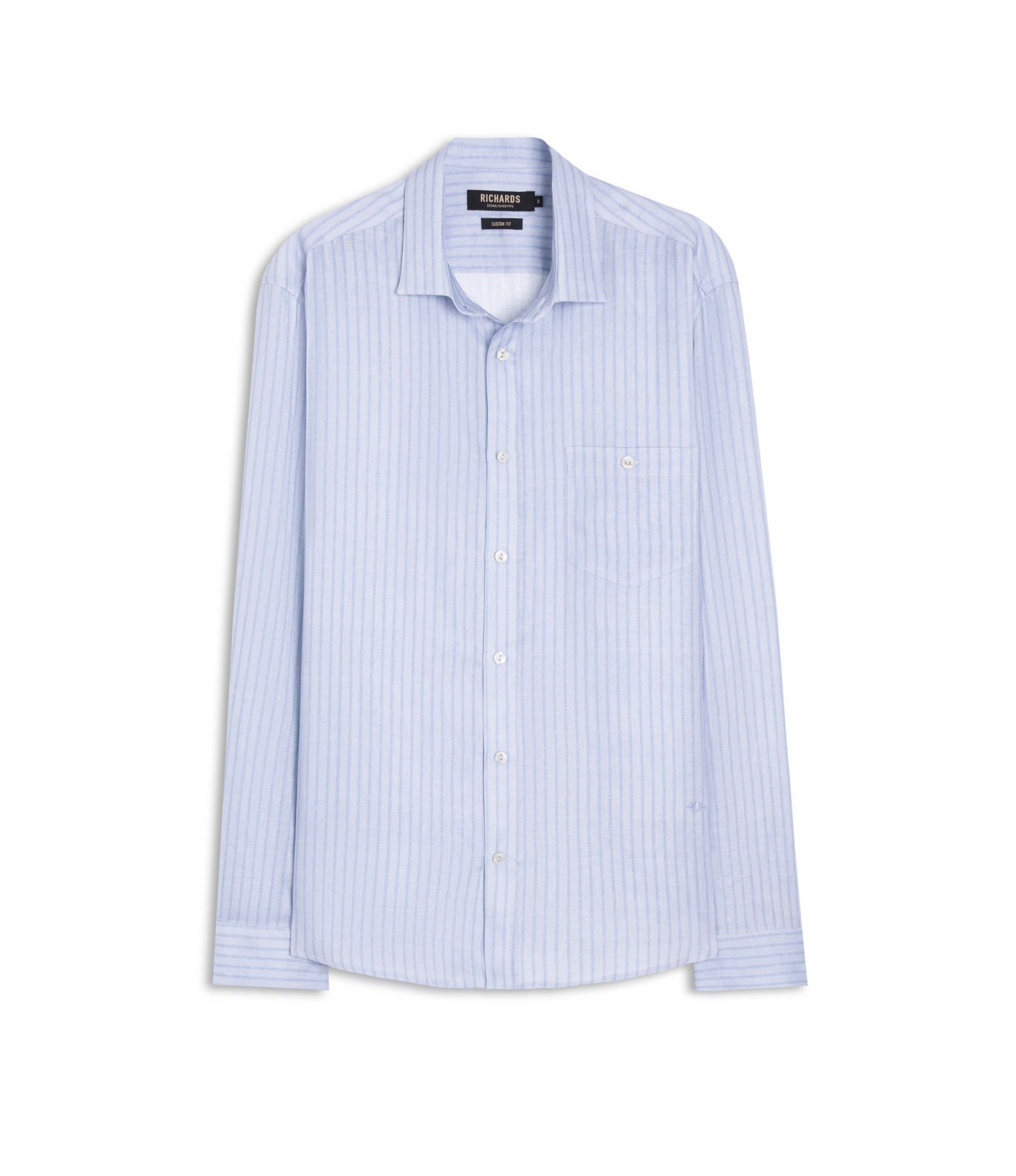 Camisa Belvedere Linho Blend Azul