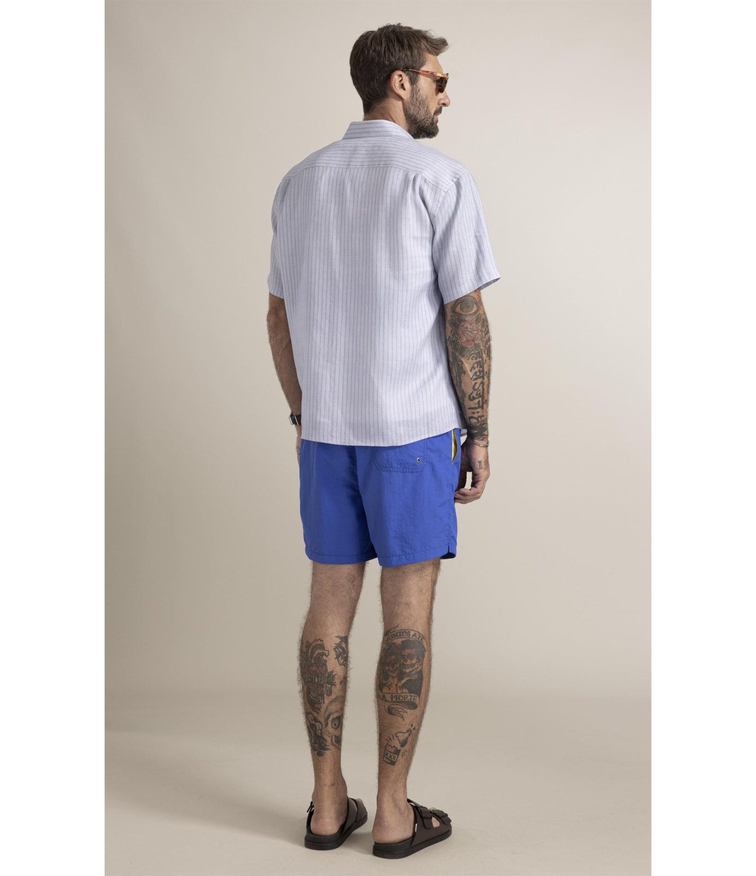 Camisa Belvedere Surf Azul Pervante