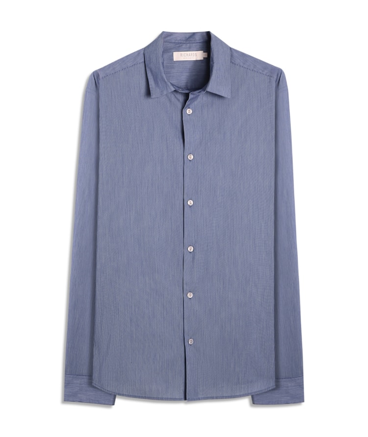 Camisa Benjamin Azul Bic