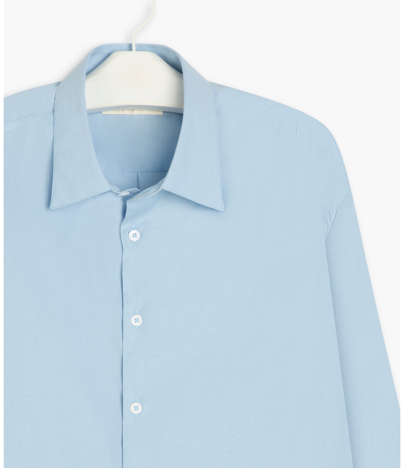 Camisa Blue Firenze Ml Azul Claro