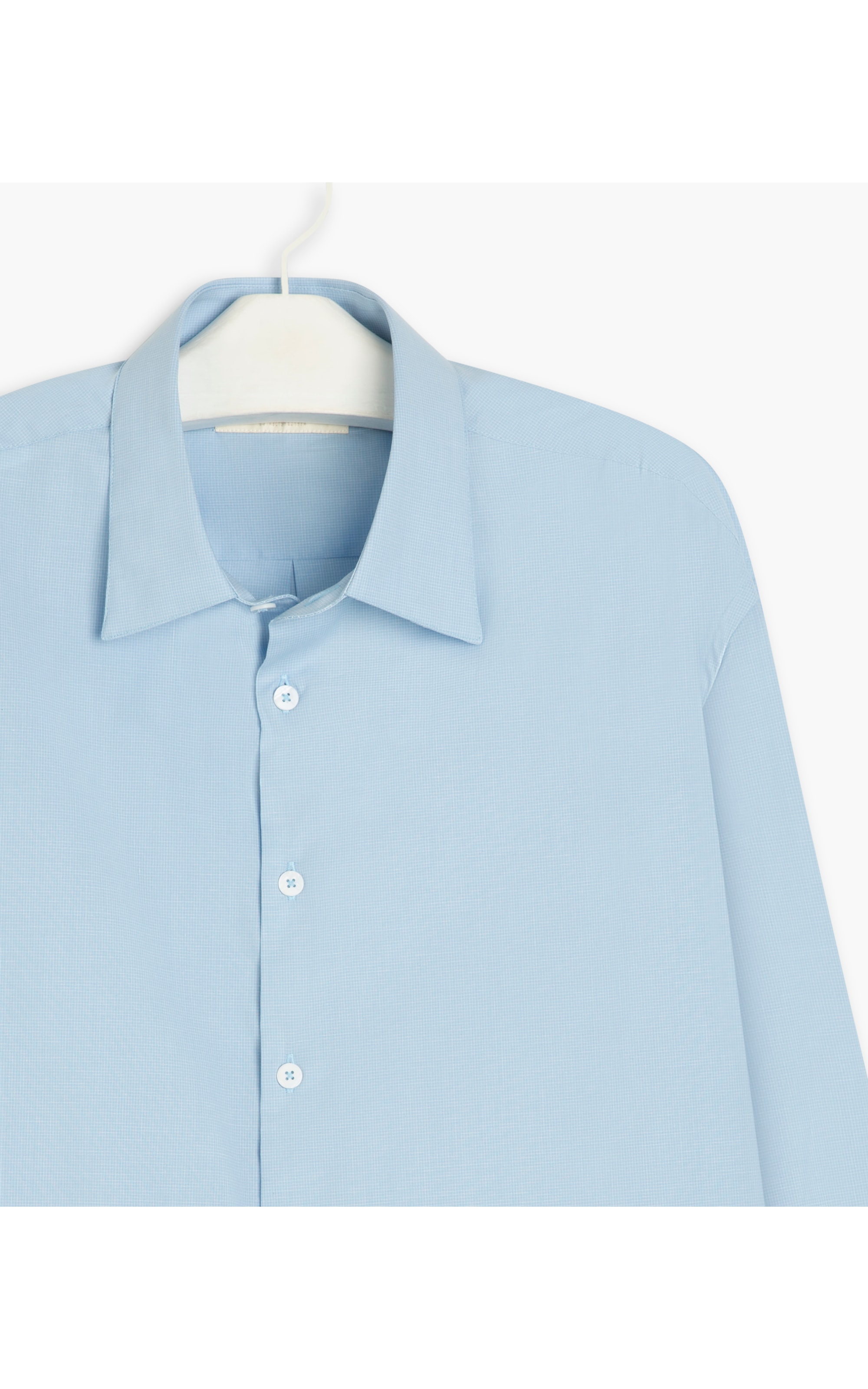 Camisa Blue Firenze Ml Azul Claro