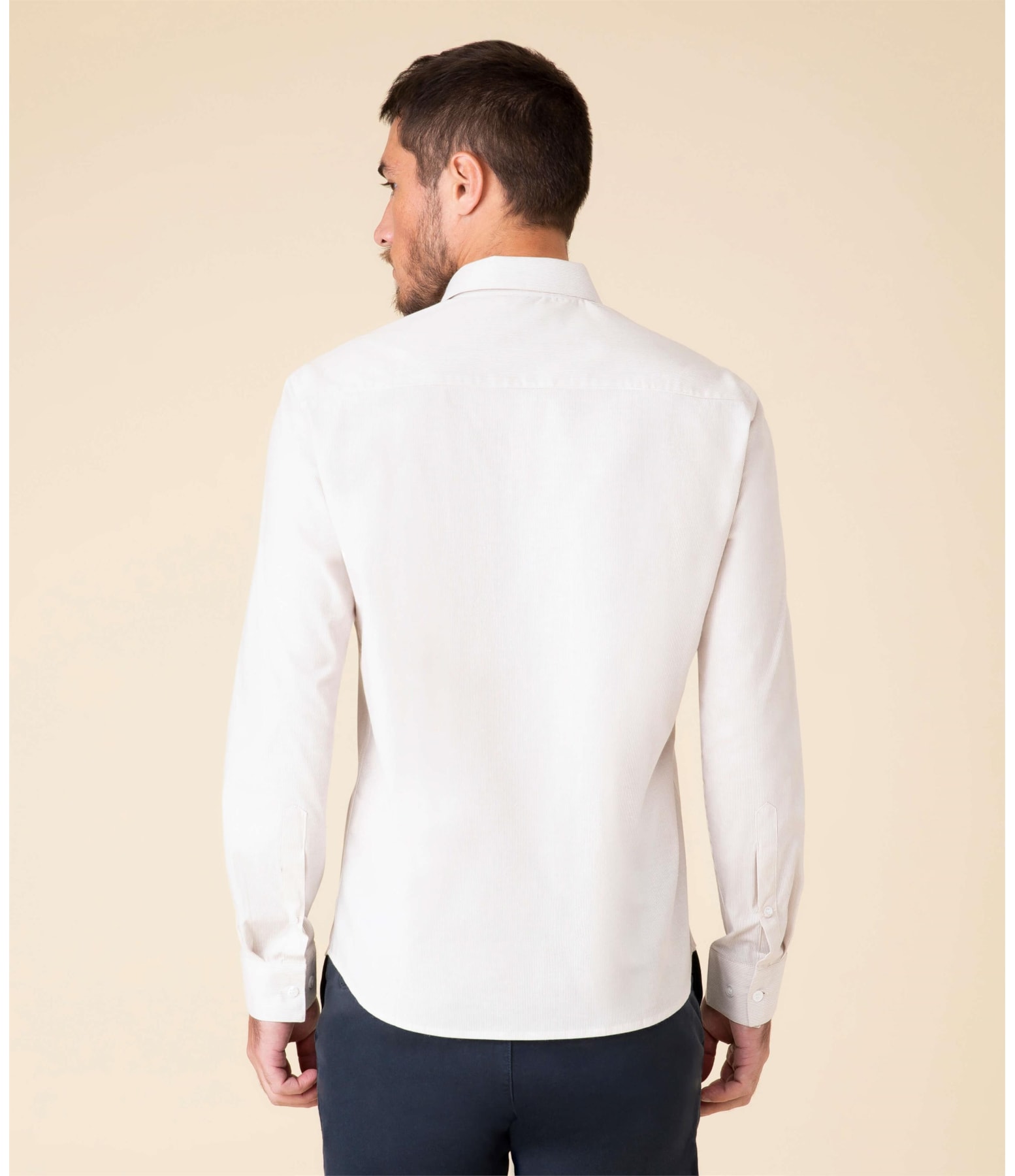 Camisa Boris Traveller Ml Bege