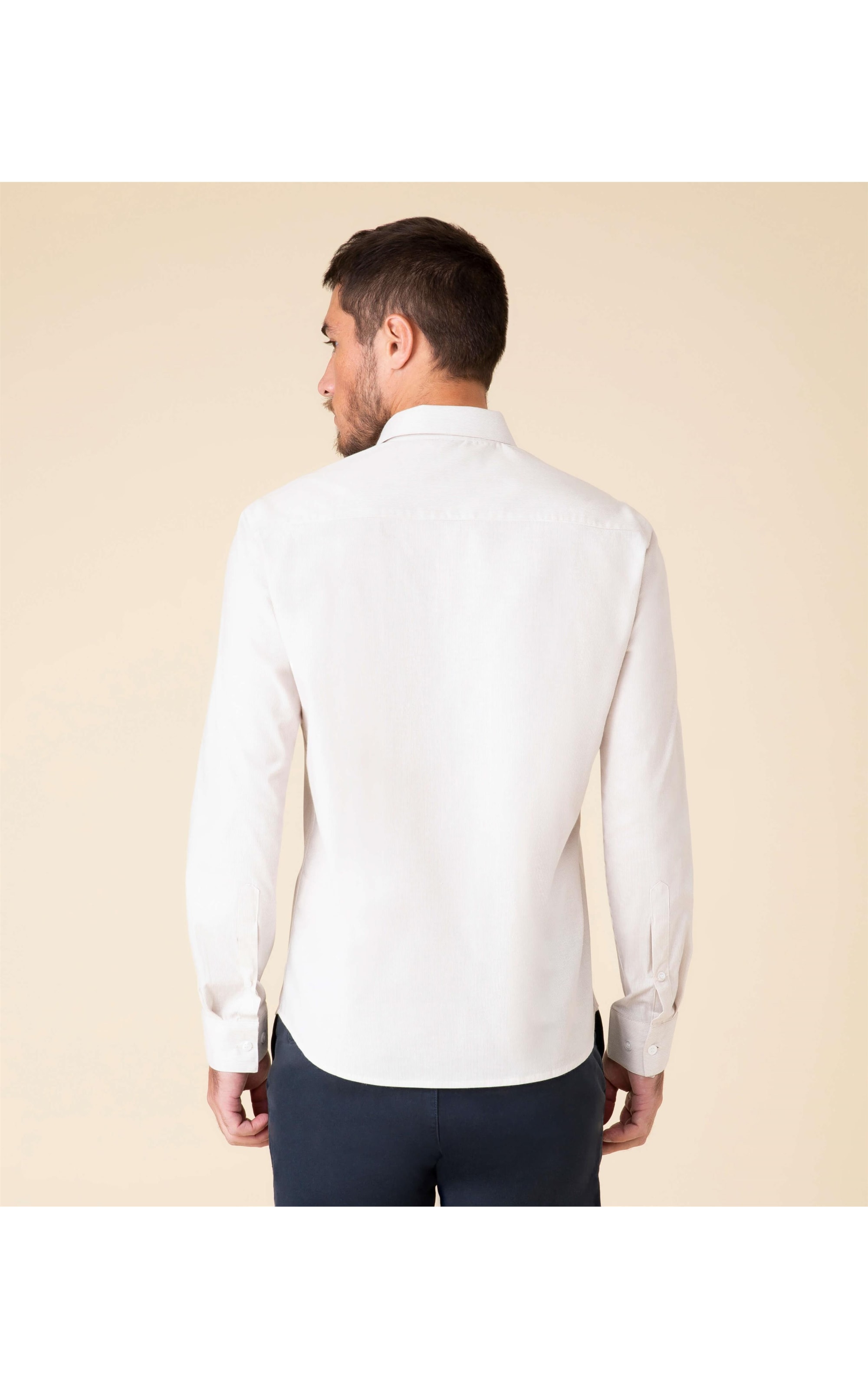 Camisa Boris Traveller Ml Bege