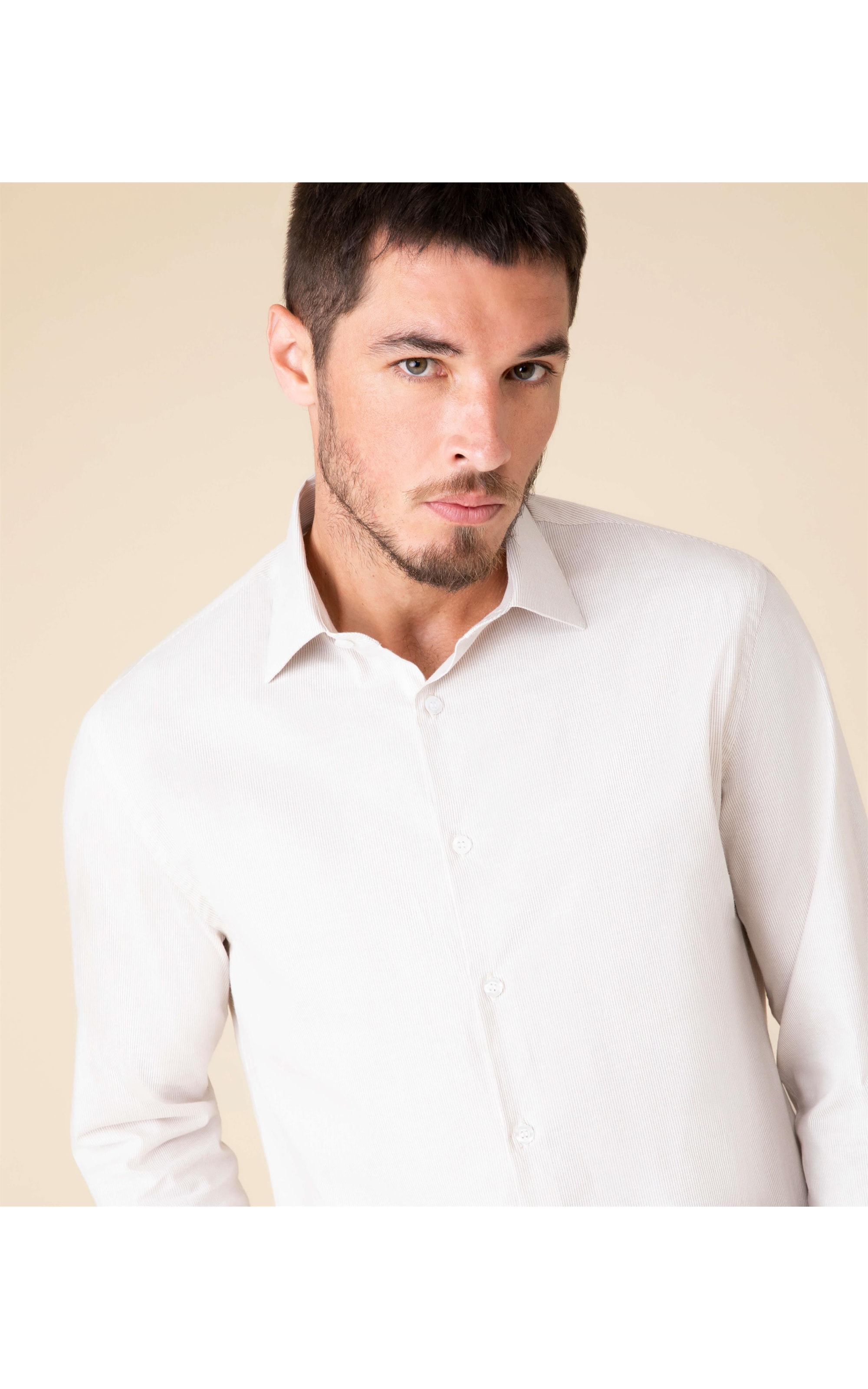 Camisa Boris Traveller Ml Bege