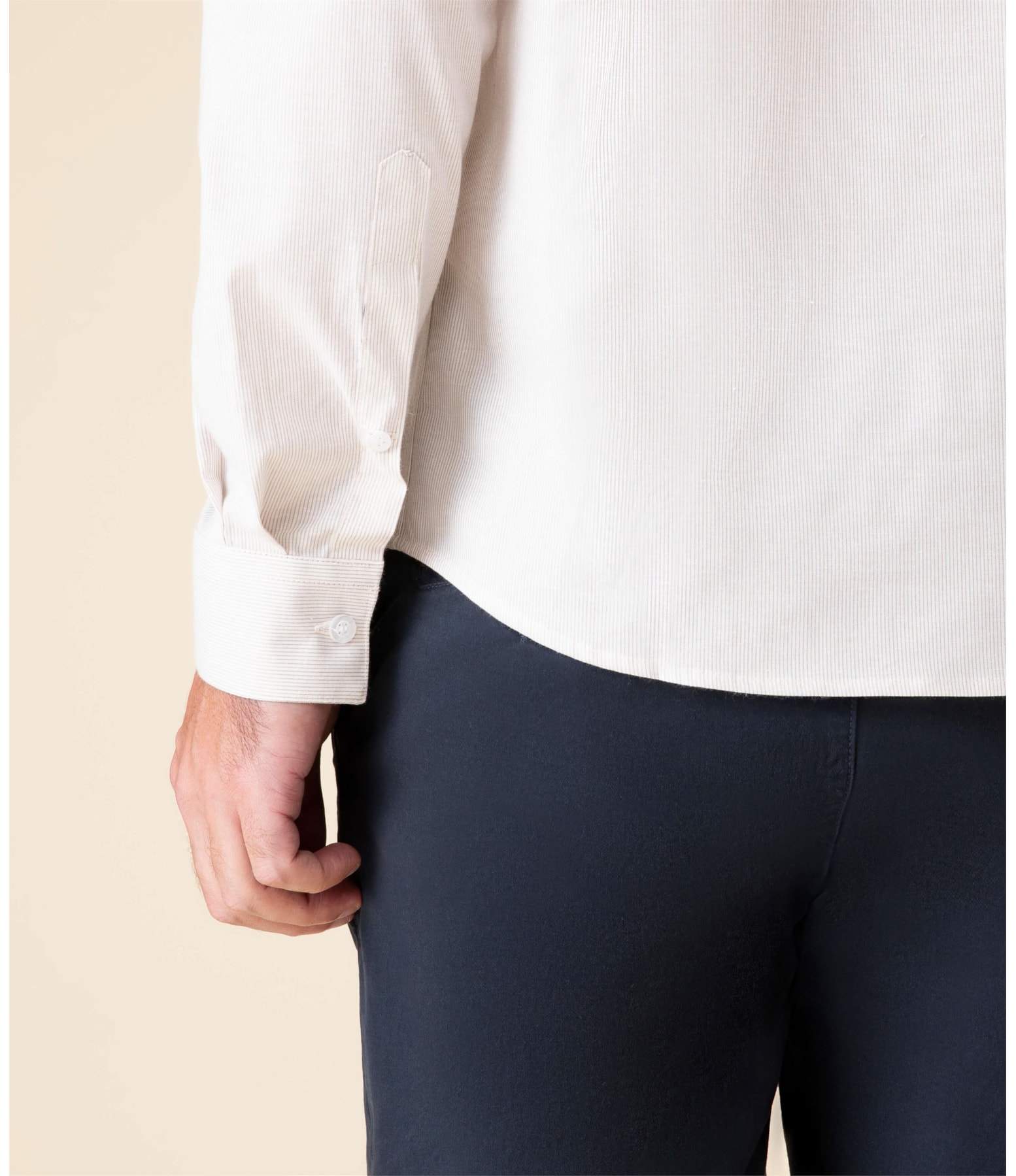 Camisa Boris Traveller Ml Bege