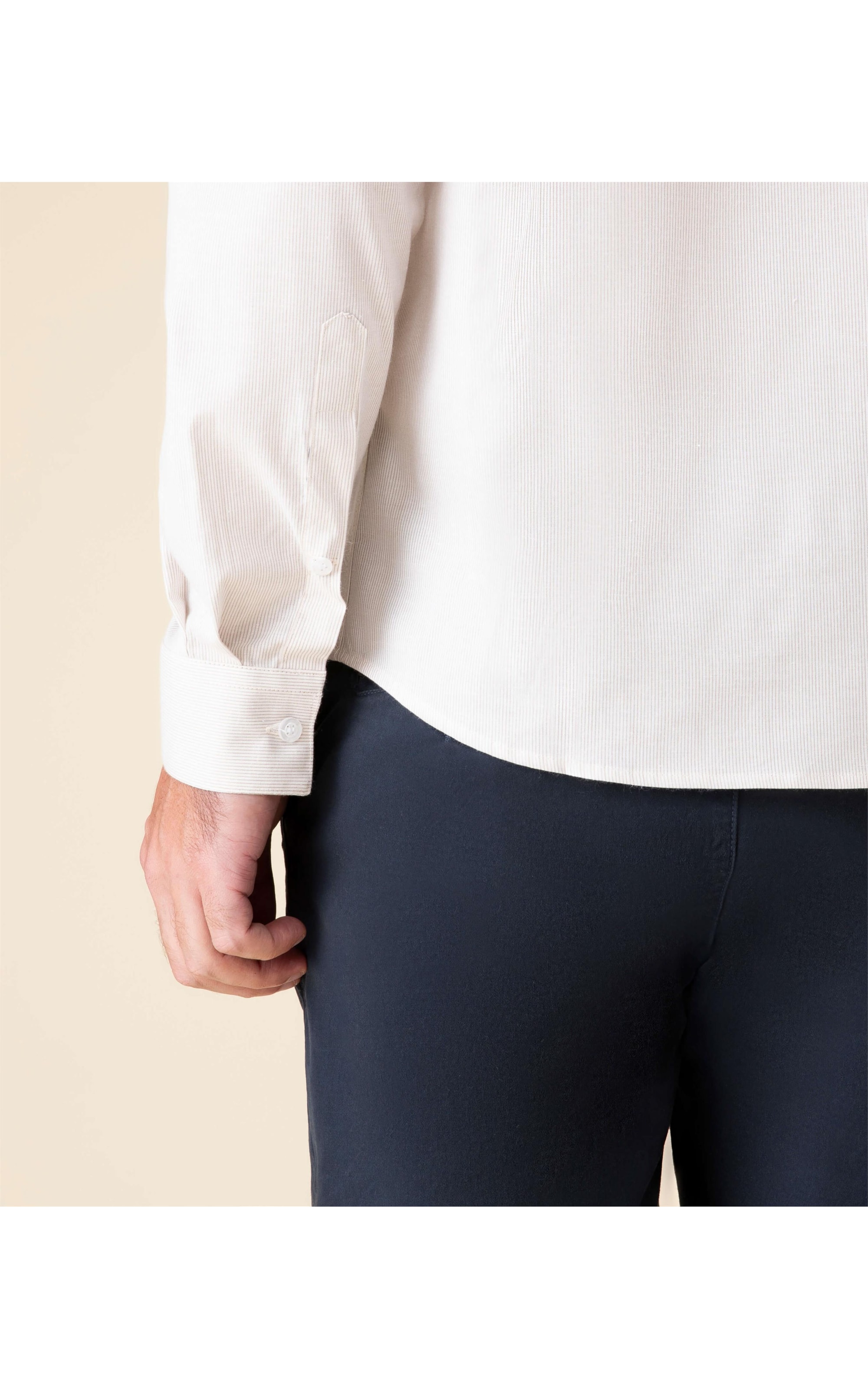 Camisa Boris Traveller Ml Bege
