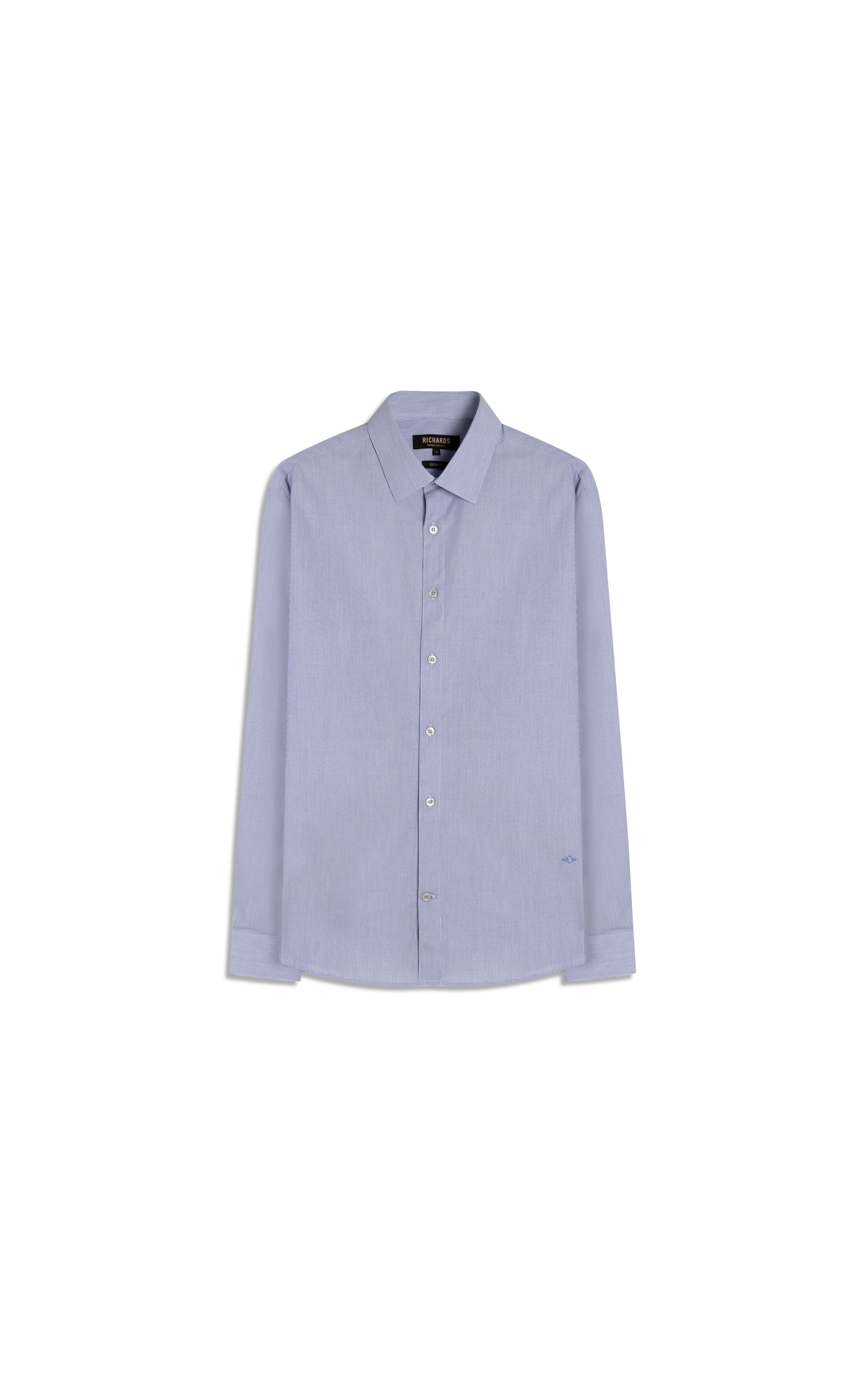 Camisa Boxera Algodão Azul Bic