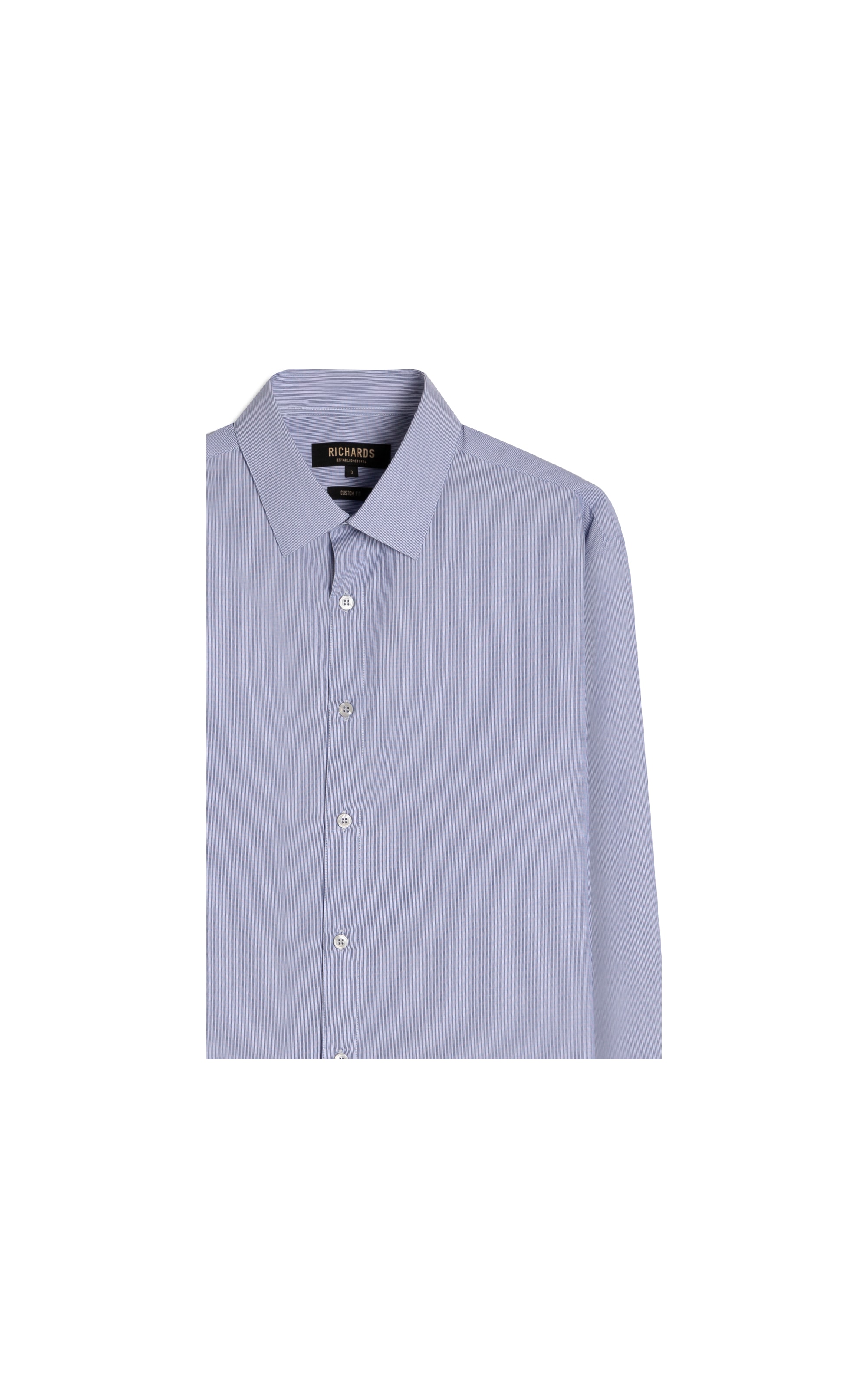 Camisa Boxera Algodão Azul Bic