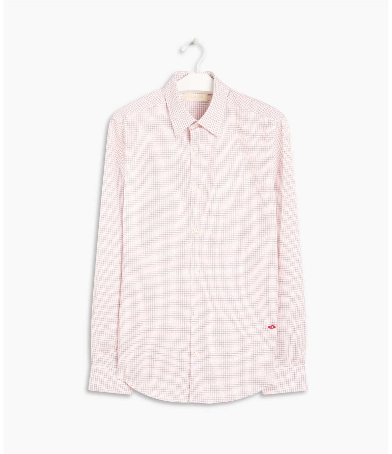 Camisa Buenos Aires Xadrez Ml Vermelho