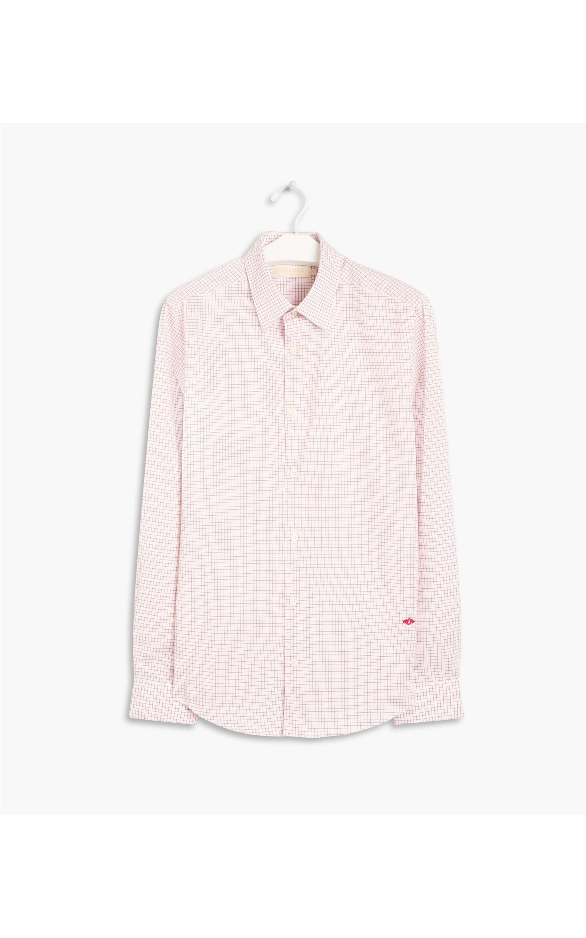 Camisa Buenos Aires Xadrez Ml Vermelho