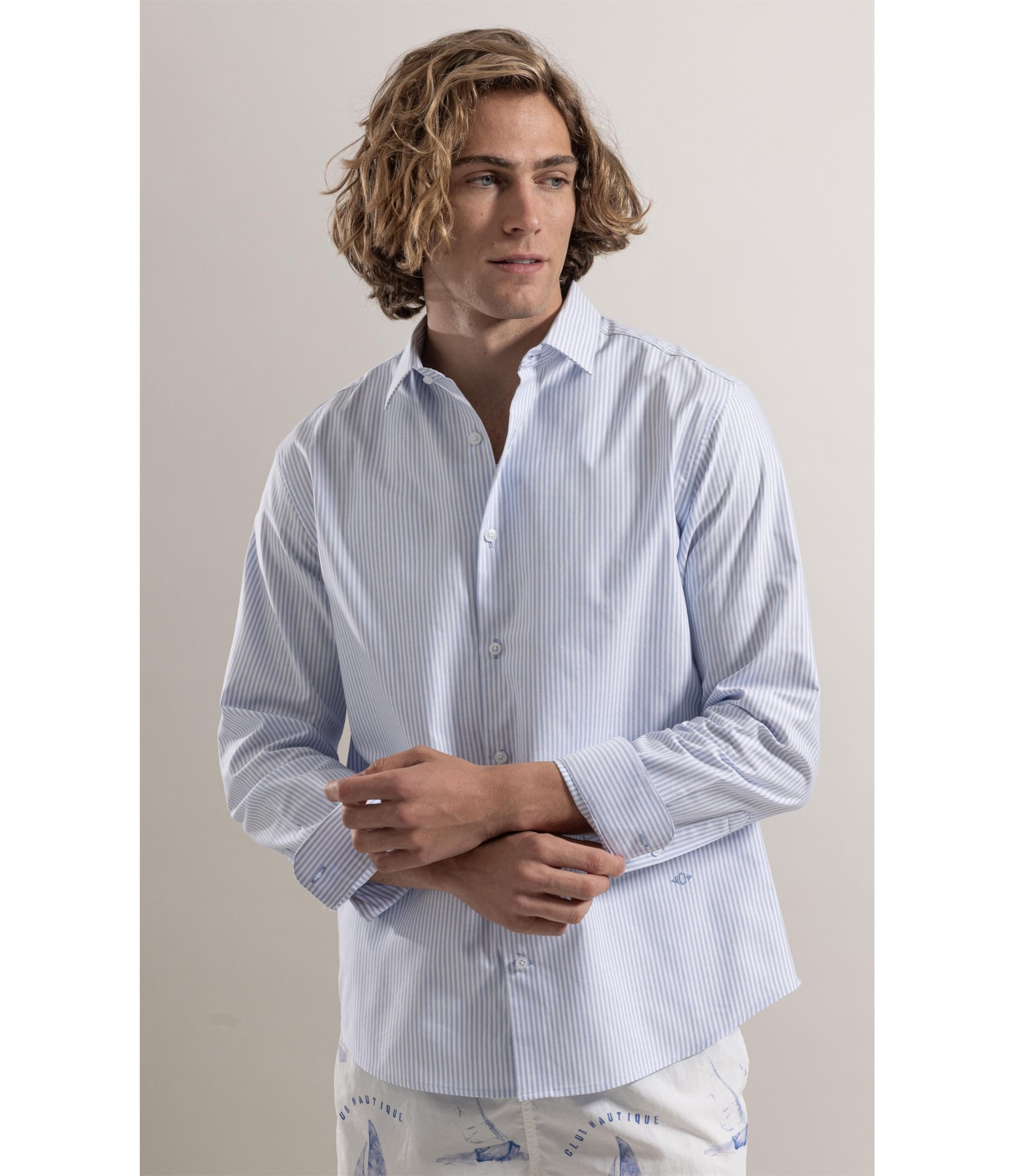 Camisa Caicos Azul Pervante