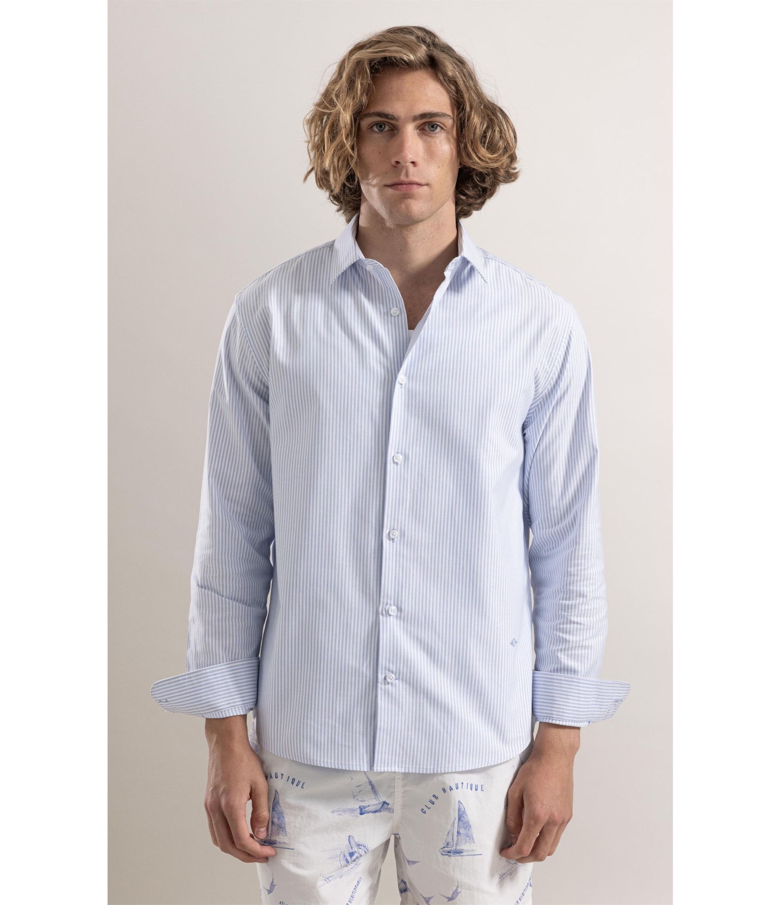 Camisa Caicos Azul Pervante