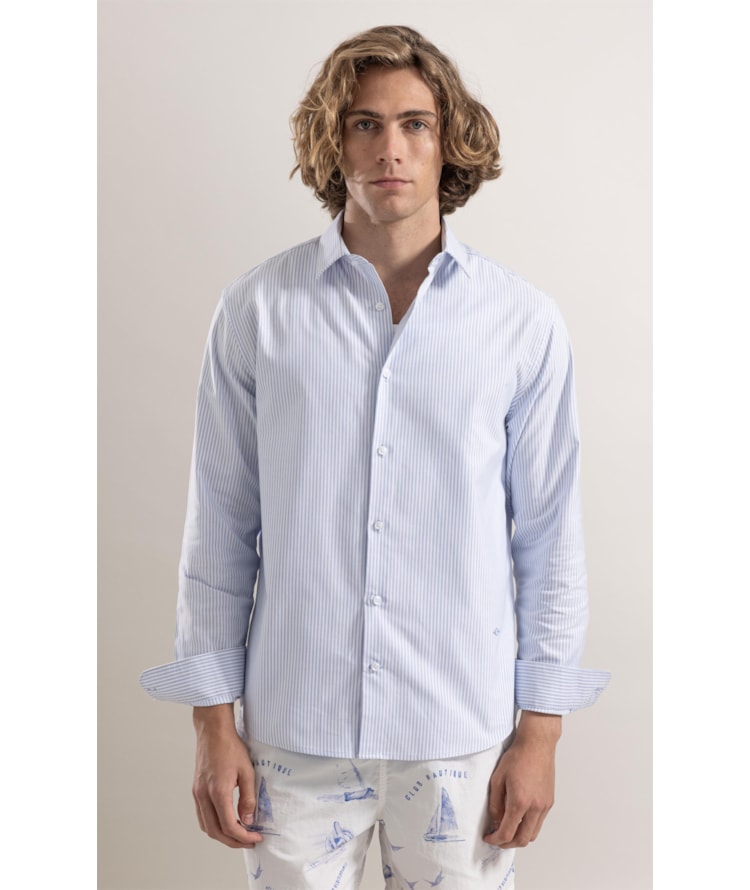 Camisa Caicos Azul Pervante