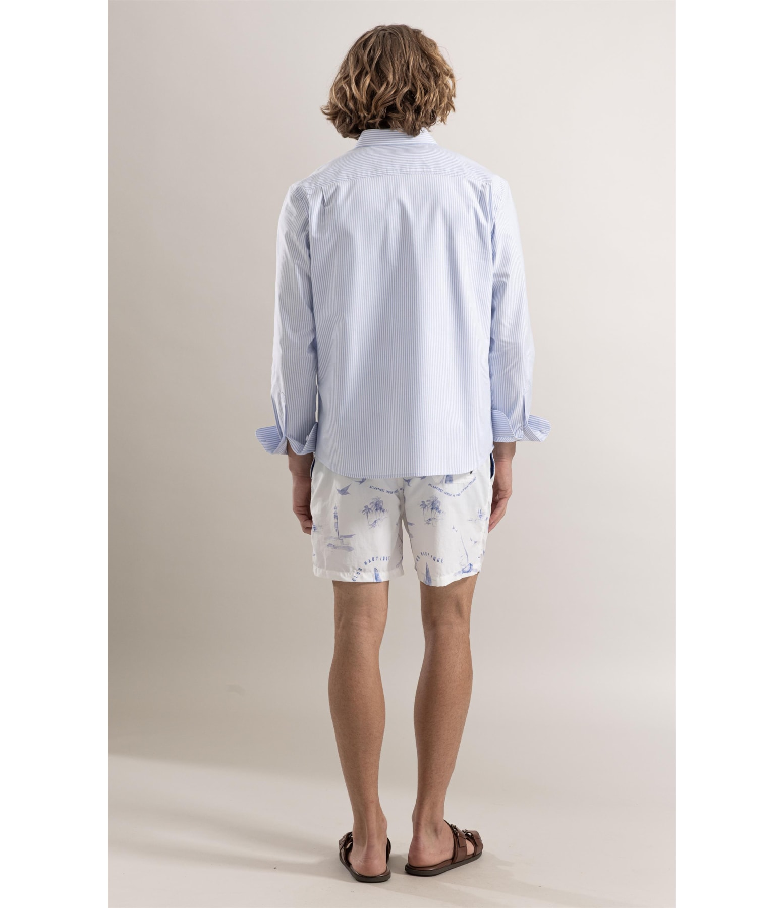Camisa Caicos Azul Pervante