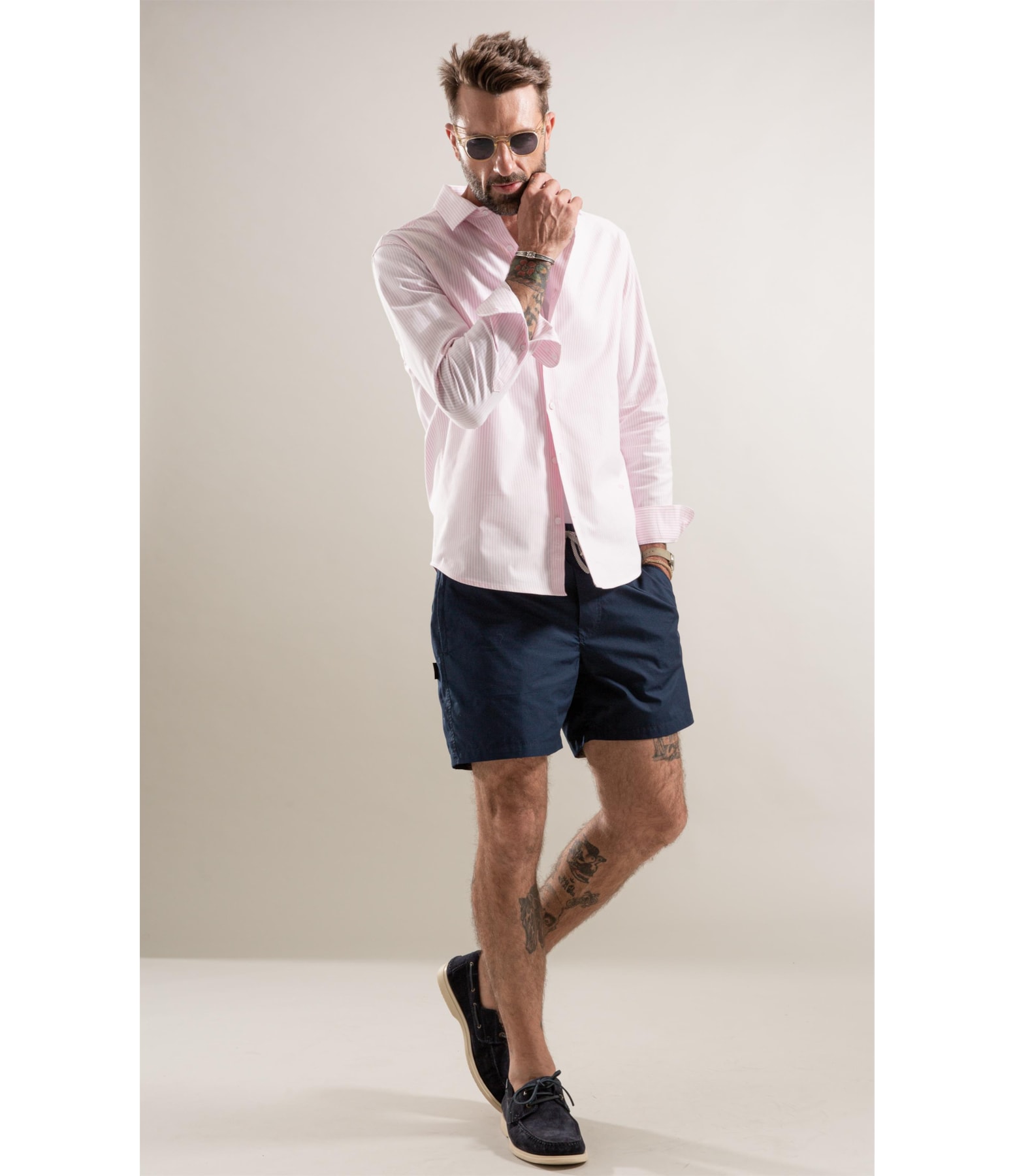 Camisa Caicos Rosa