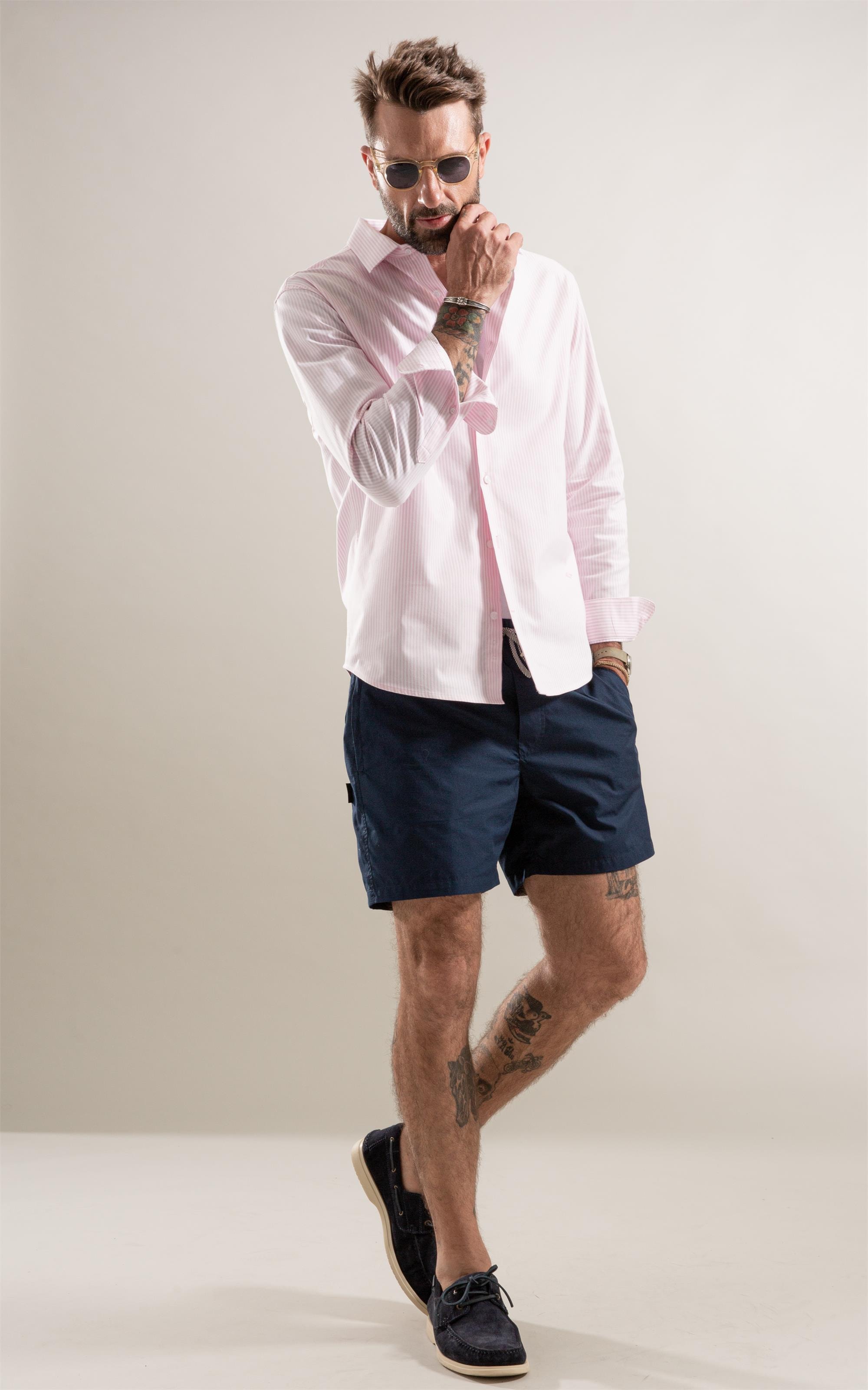 Camisa Caicos Rosa