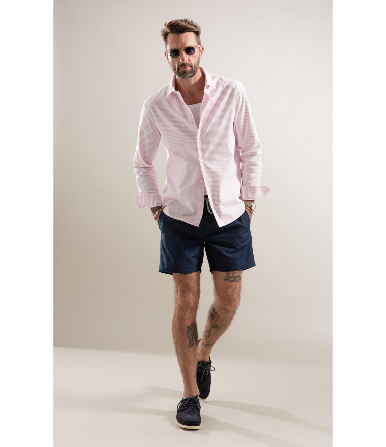 Camisa Caicos Rosa